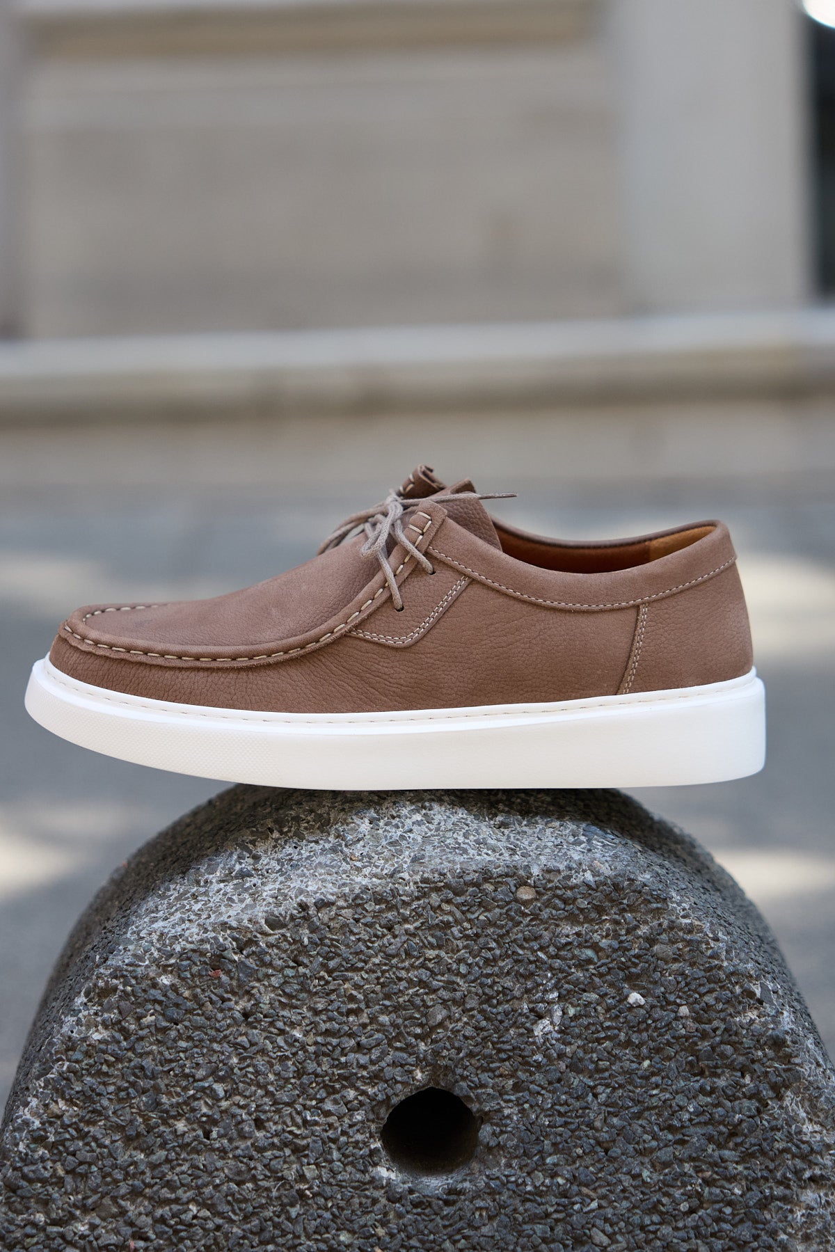 EAGLE KUM NUBUK %100 HAKİKİ DERİ ERKEK GÜNLÜK AYAKKABI