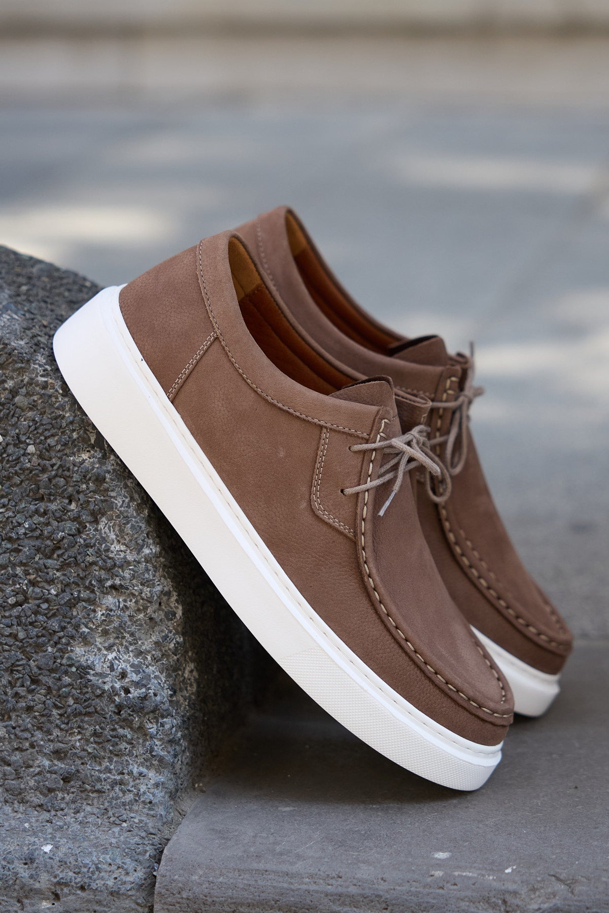 EAGLE KUM NUBUK %100 HAKİKİ DERİ ERKEK GÜNLÜK AYAKKABI