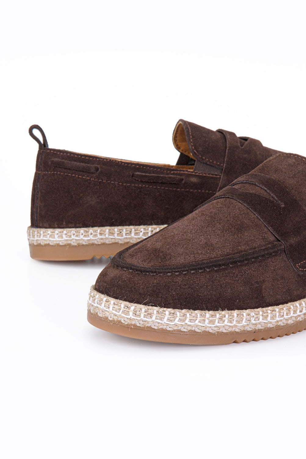 PHOENİX KAHVERENGİ SÜET %100 HAKİKİ DERİ ERKEK LOAFER