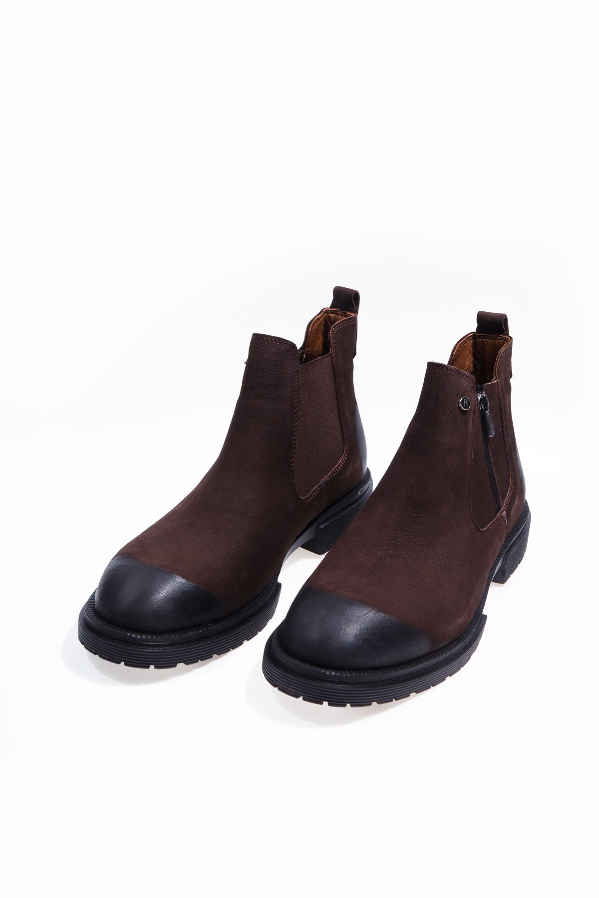 TROY KAHVERENGİ NUBUK %100 HAKİKİ DERİ ERKEK BOT