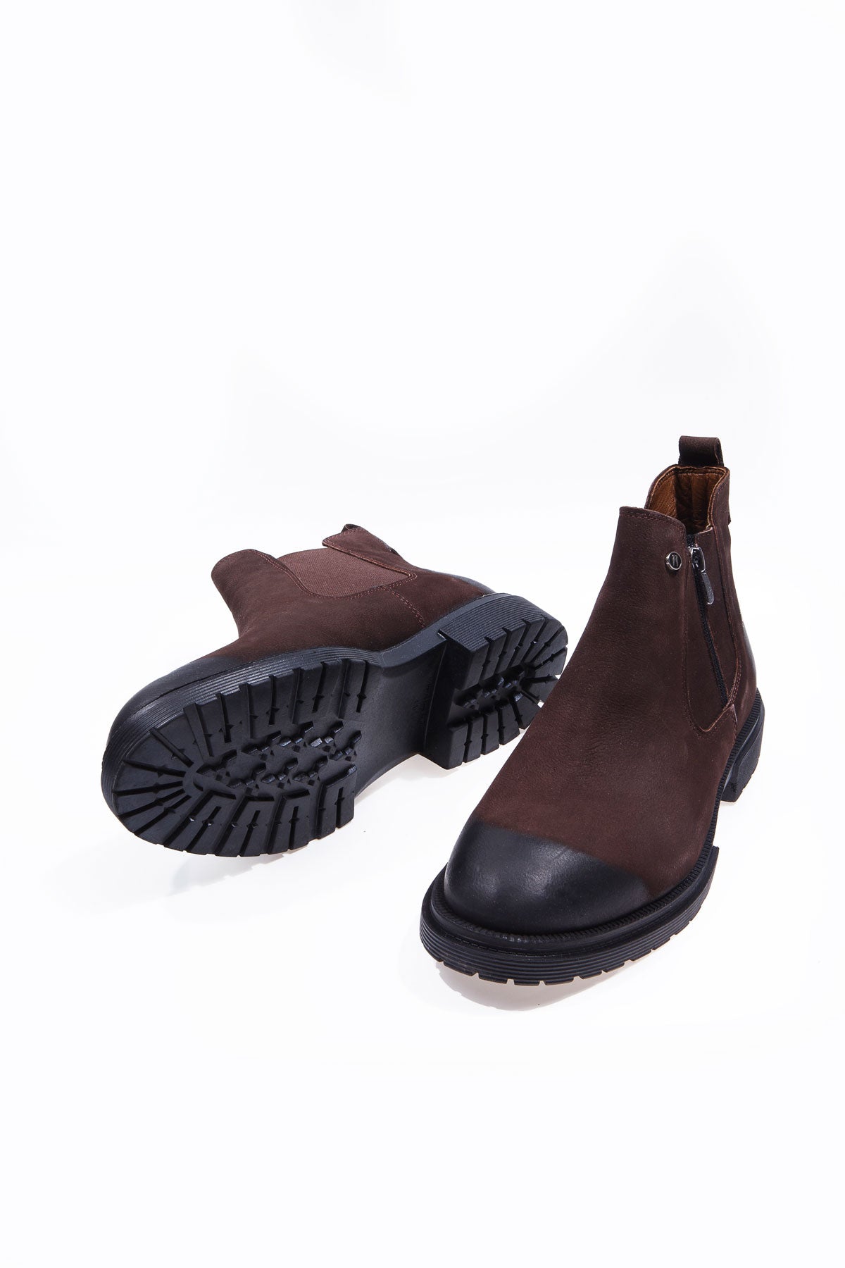 TROY KAHVERENGİ NUBUK %100 HAKİKİ DERİ ERKEK BOT