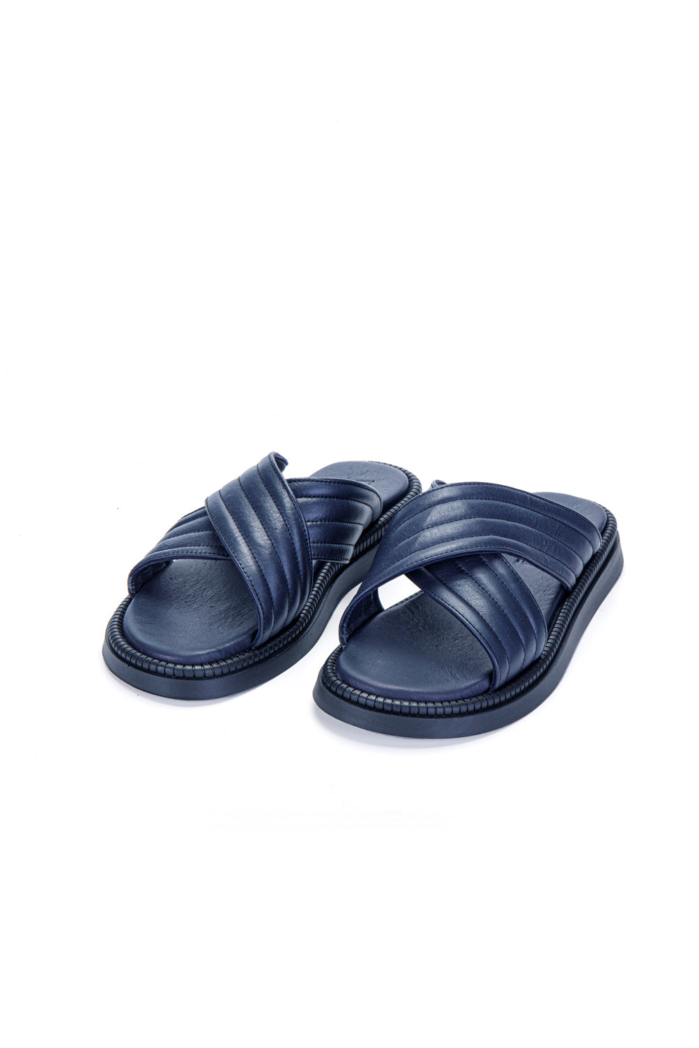 TREVO LACİVERT % 100 HAKİKİ DERİ ERKEK TERLİK