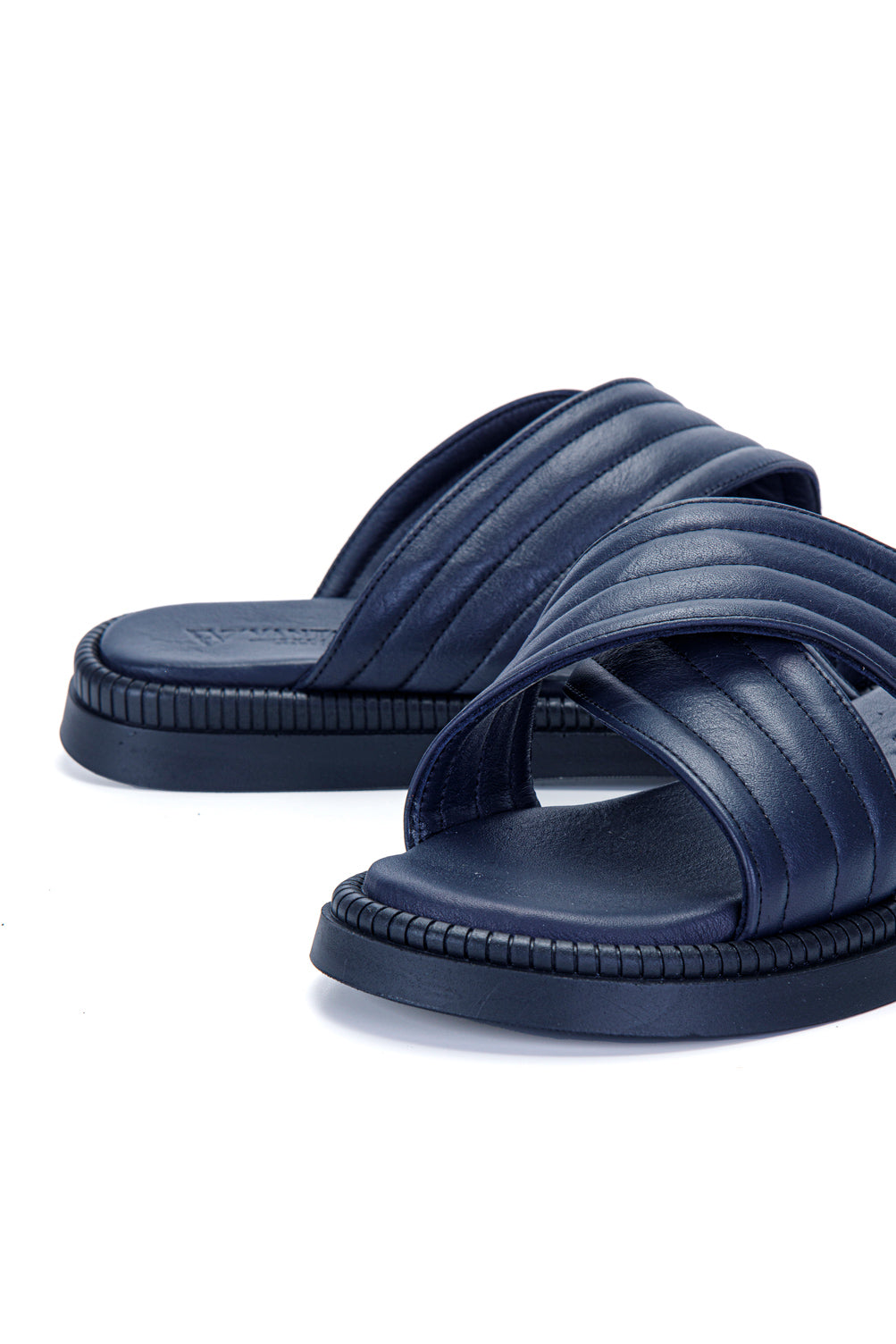 TREVO LACİVERT % 100 HAKİKİ DERİ ERKEK TERLİK