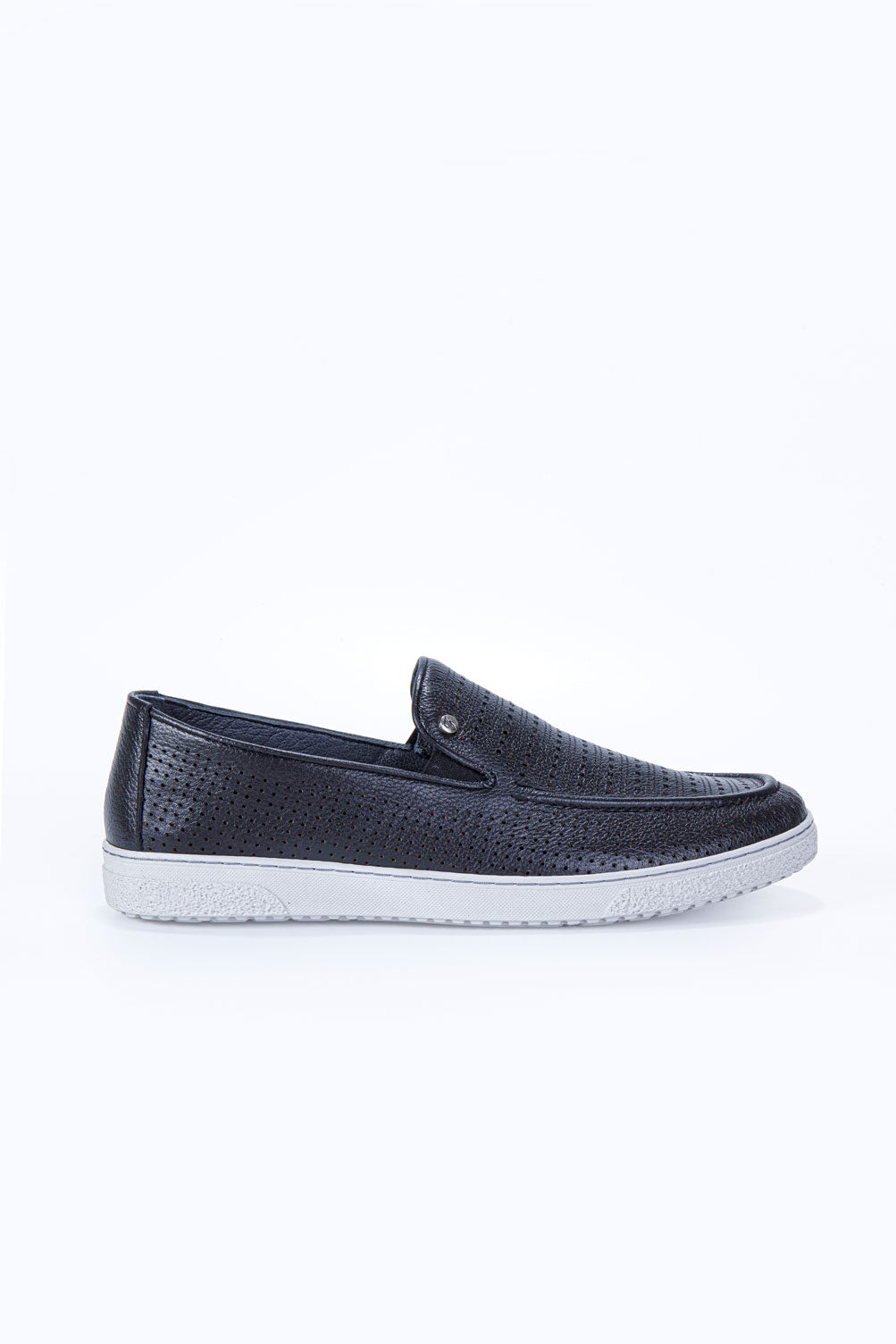 FUZE SİYAH  %100 HAKİKİ DERİ ERKEK LOAFER AYAKKABI