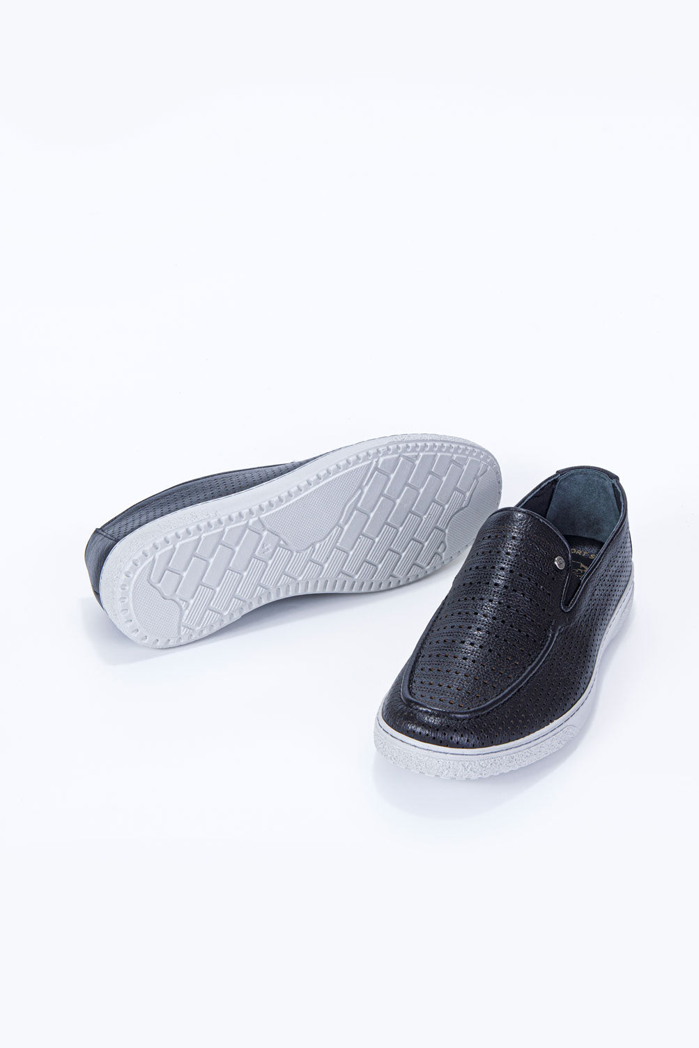 FUZE SİYAH  %100 HAKİKİ DERİ ERKEK LOAFER AYAKKABI