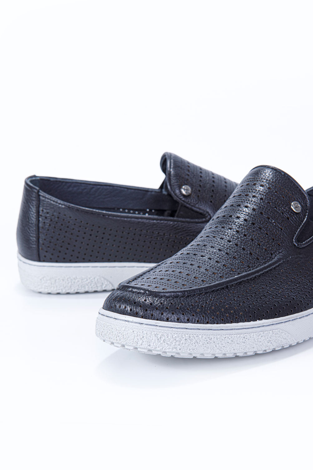 FUZE SİYAH  %100 HAKİKİ DERİ ERKEK LOAFER AYAKKABI