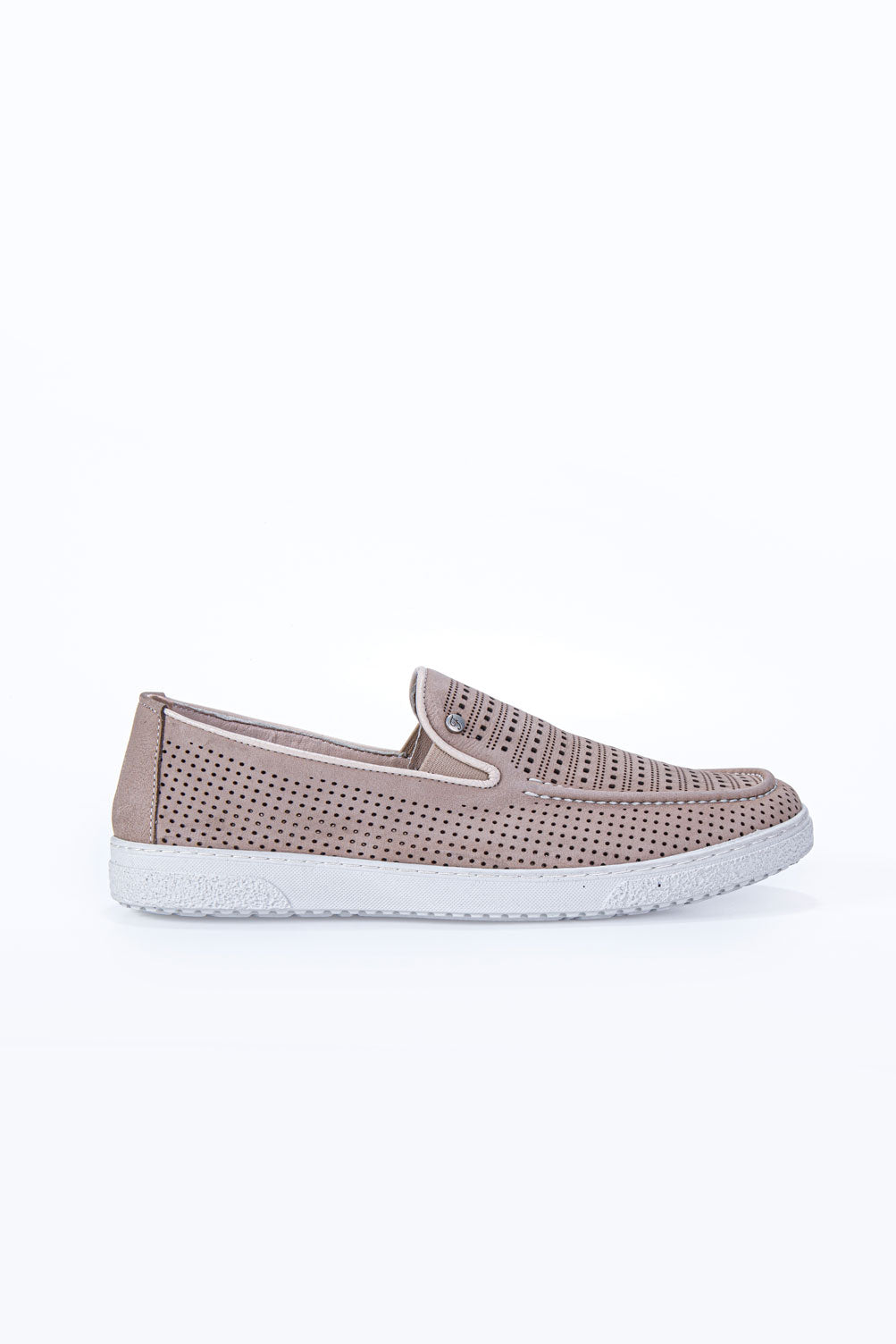 FUZE KUM NUBUK %100 HAKİKİ DERİ ERKEK LOAFER AYAKKABI