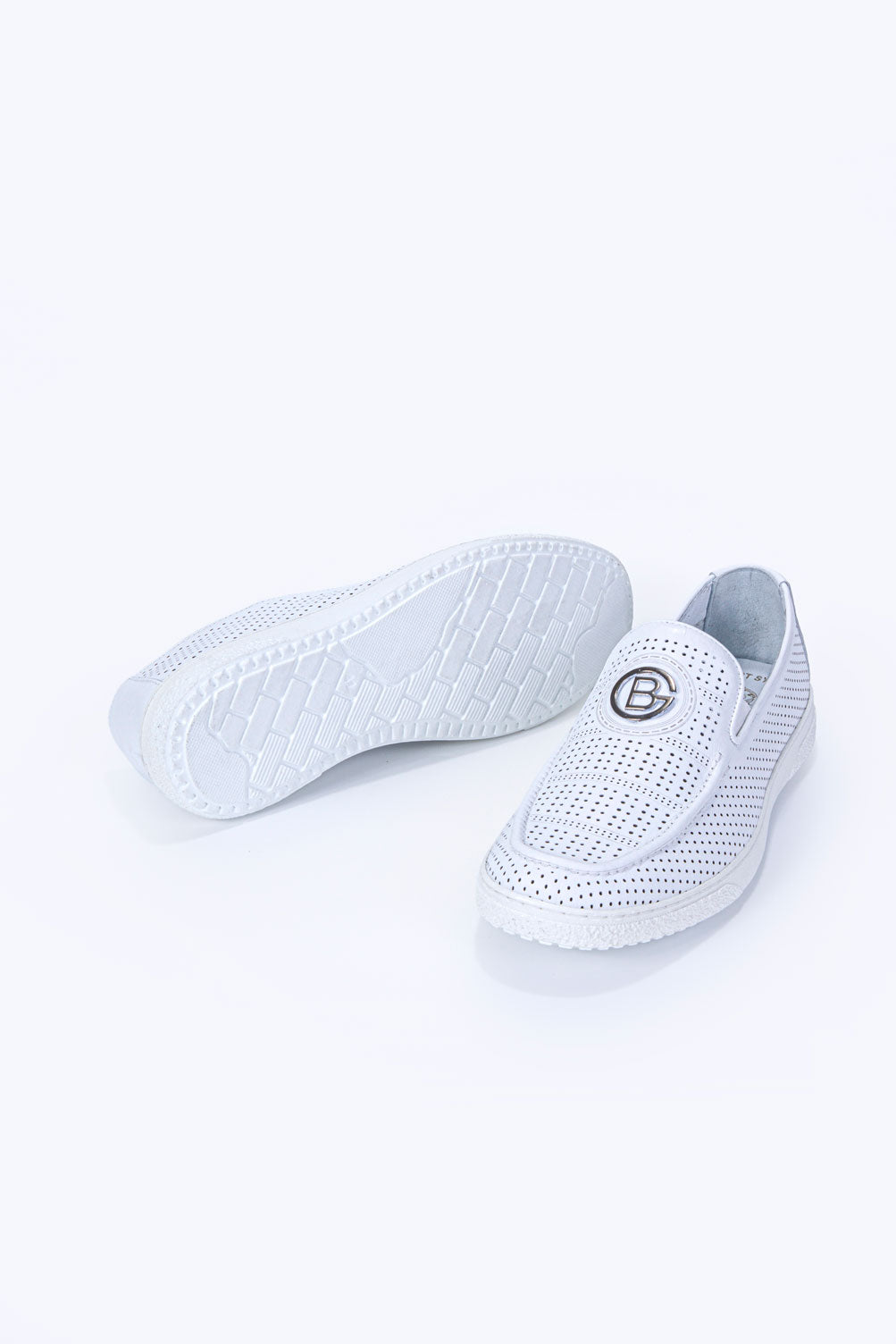 AXİS BEYAZ %100 HAKİKİ DERİ ERKEK LOAFER AYAKKABI
