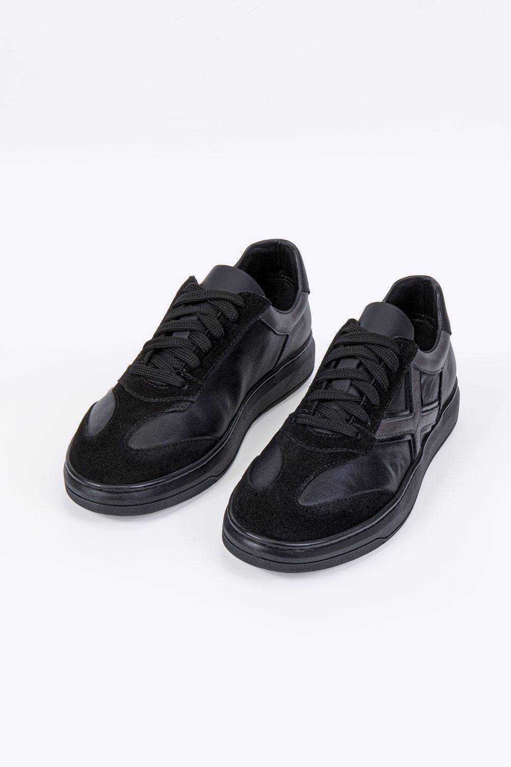 XEON SİYAH %100 HAKİKİ DERİ ERKEK SNEAKER AYAKKABI