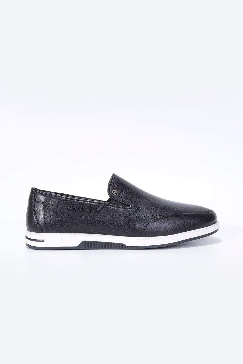 NEON SİYAH %100 HAKİKİ DERİ LOAFER ERKEK AYAKKABI