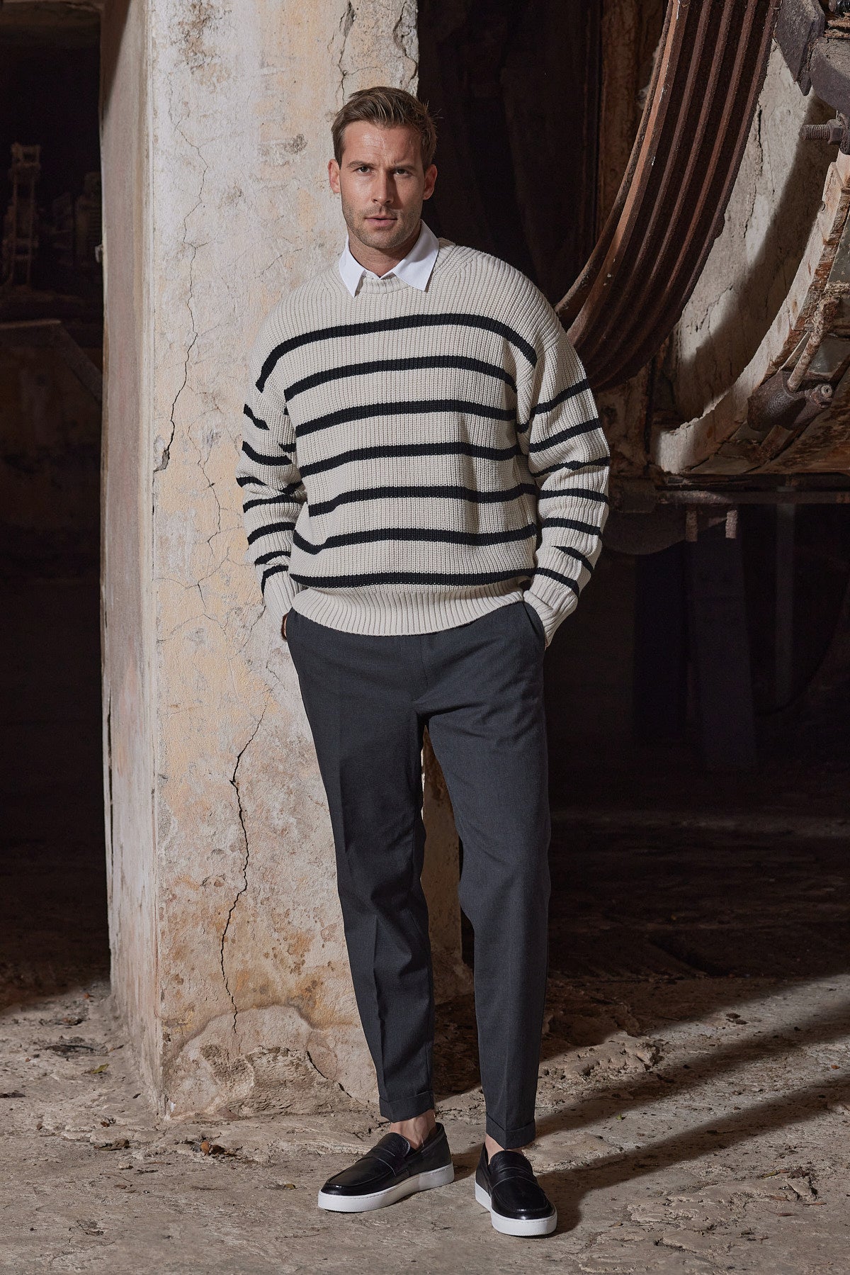 RAVENNA SİYAH HAKİKİ DERİ ERKEK LOAFER AYAKKABI