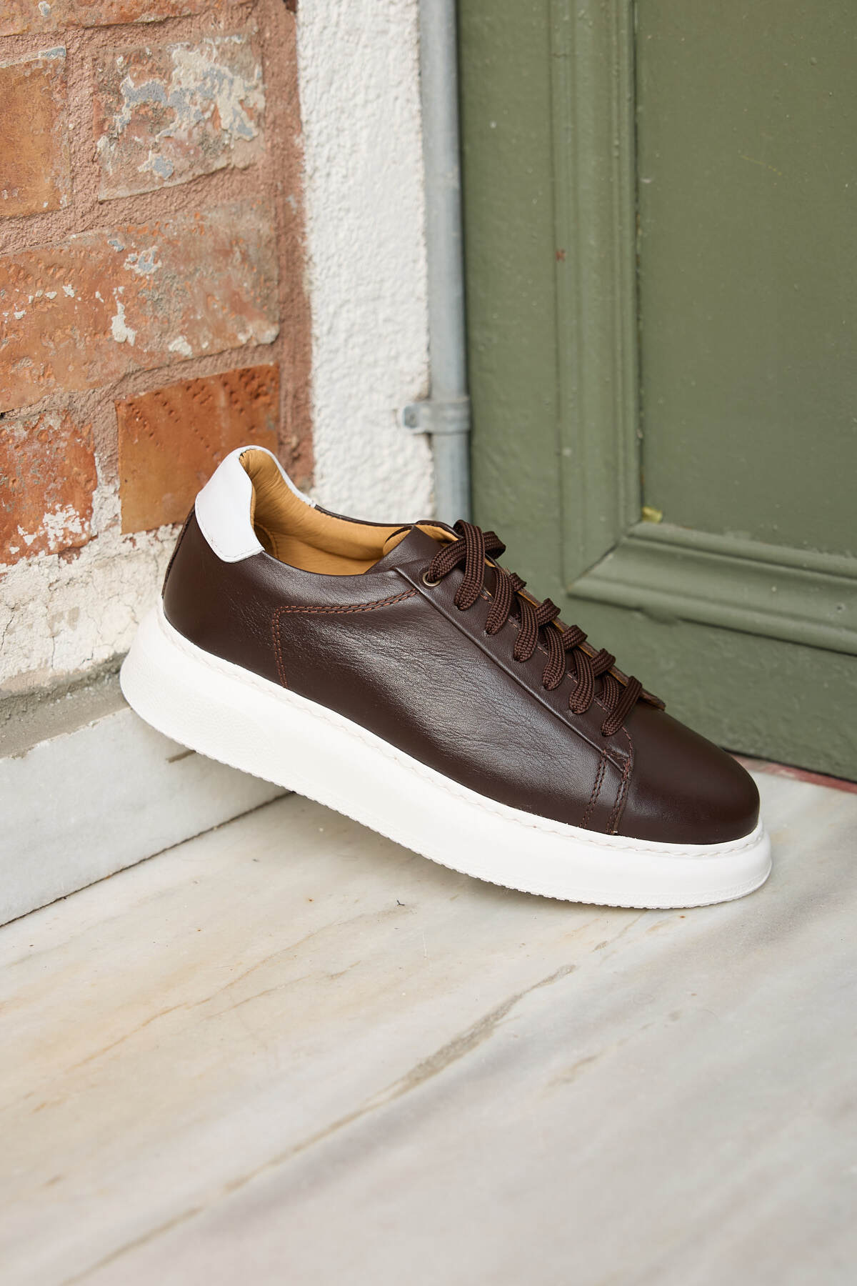 Sorento %100 Hakiki Deri Erkek Spor Günlük Ayakkabı