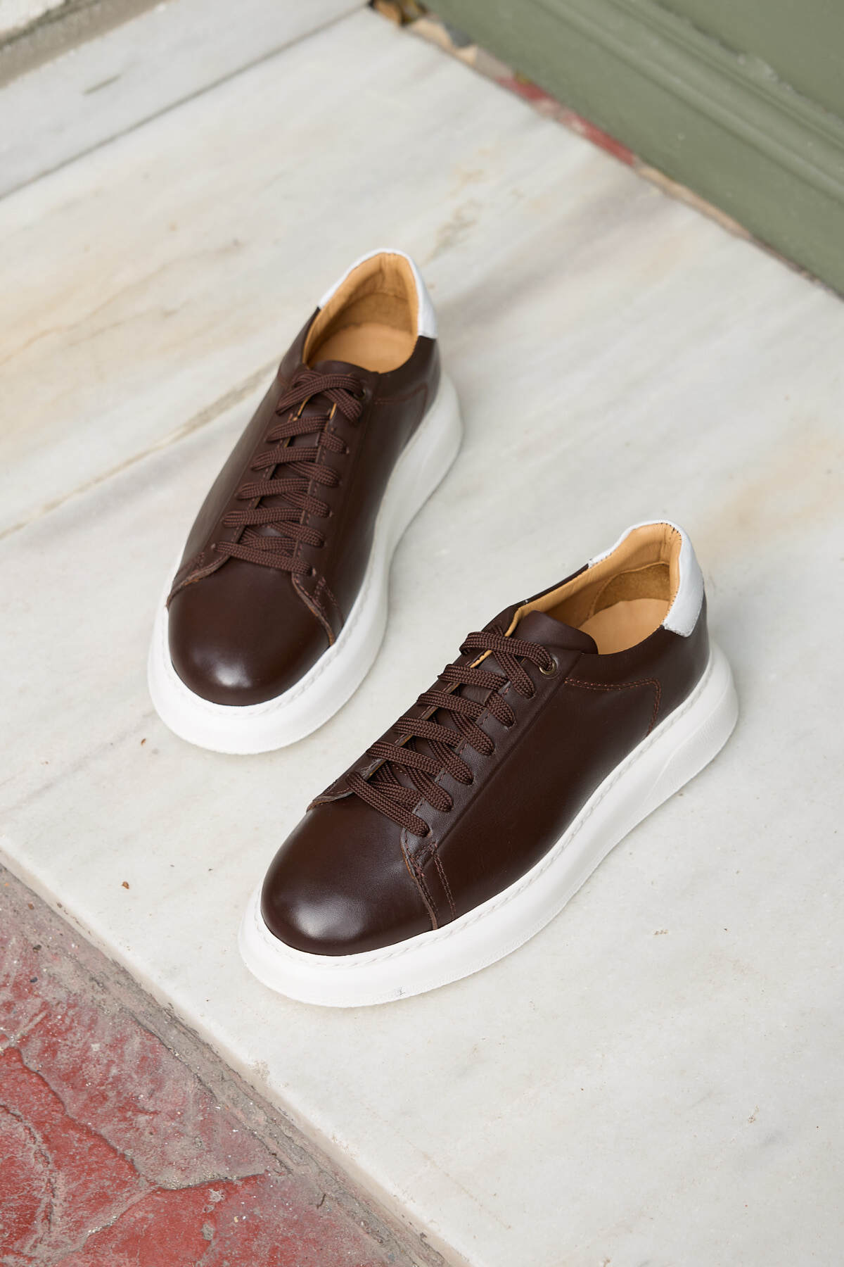 Sorento %100 Hakiki Deri Erkek Spor Günlük Ayakkabı