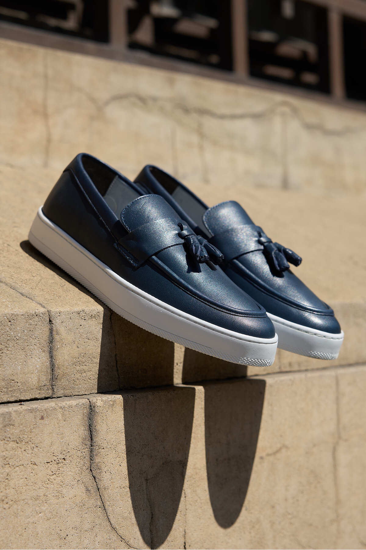 Tassel %100 Hakiki Deri Erkek Loafer Ayakkabı, Günlük Casual Ayakkabı