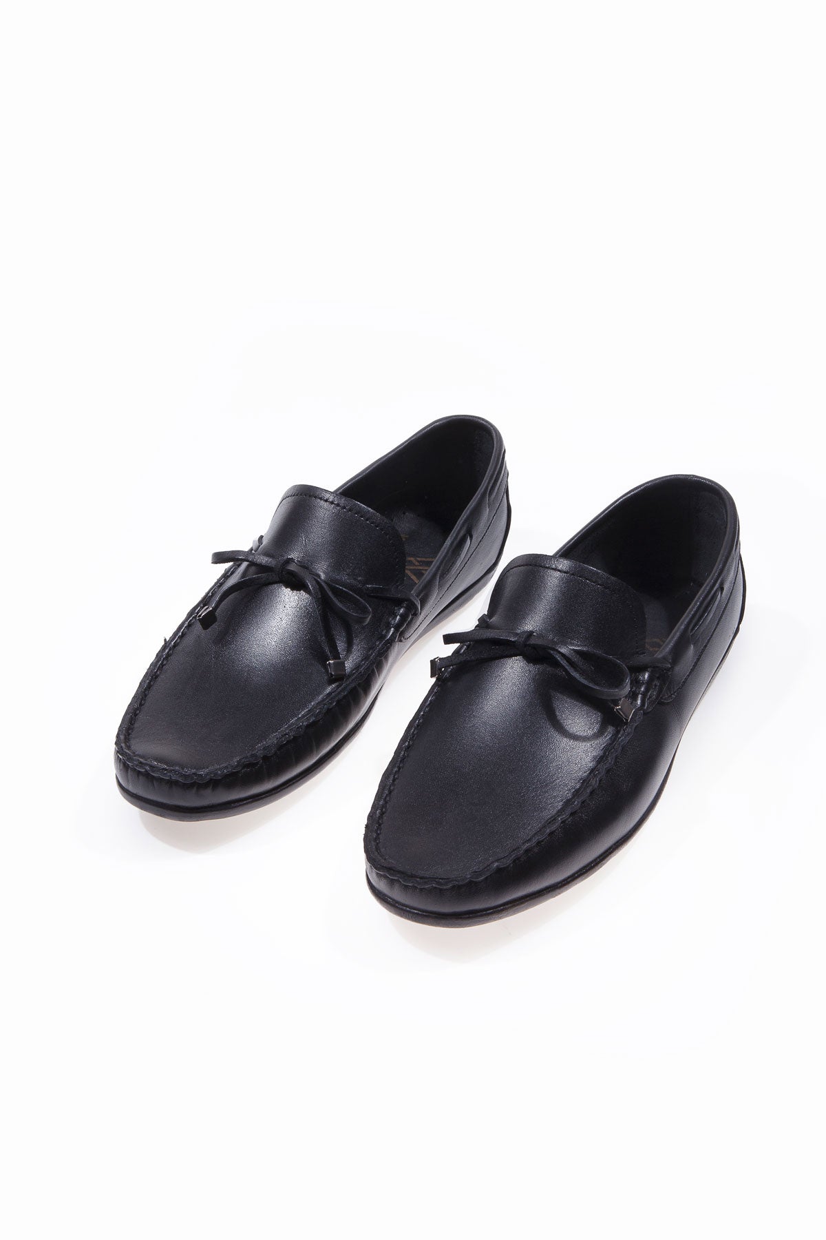 URBAN SİYAH % 100 HAKİKİ DERİ ERKEK LOAFER AYAKKABI