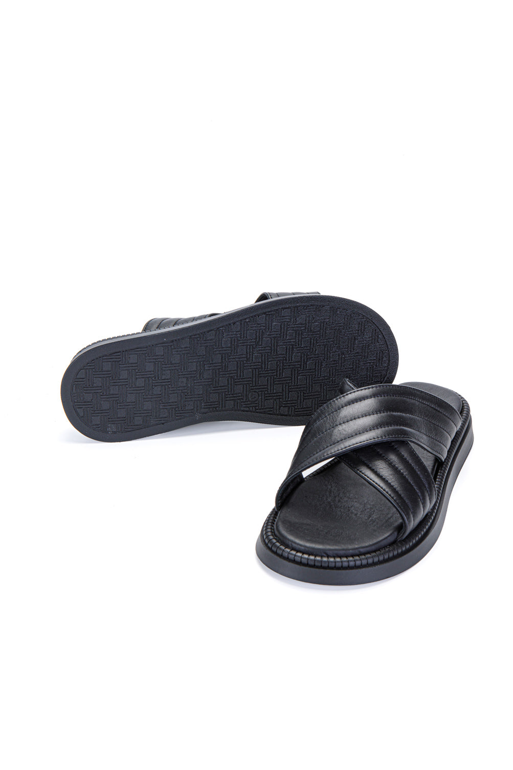 TREVO SİYAH % 100 HAKİKİ DERİ ERKEK TERLİK