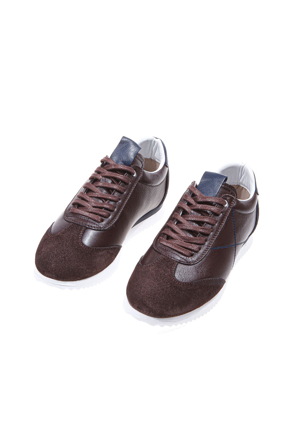 CLASS KAHVE HAKİKİ DERİ ERKEK SNEAKER AYAKKABI