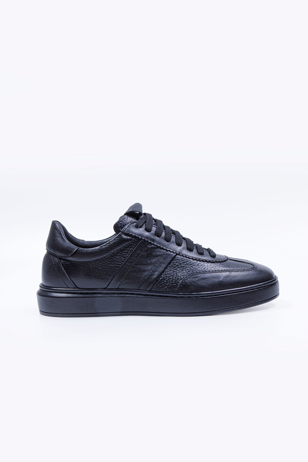 VELOCE SİYAH İÇ VE DIŞ %100 HAKİKİ DERİ ERKEK SNEAKER AYAKKABI