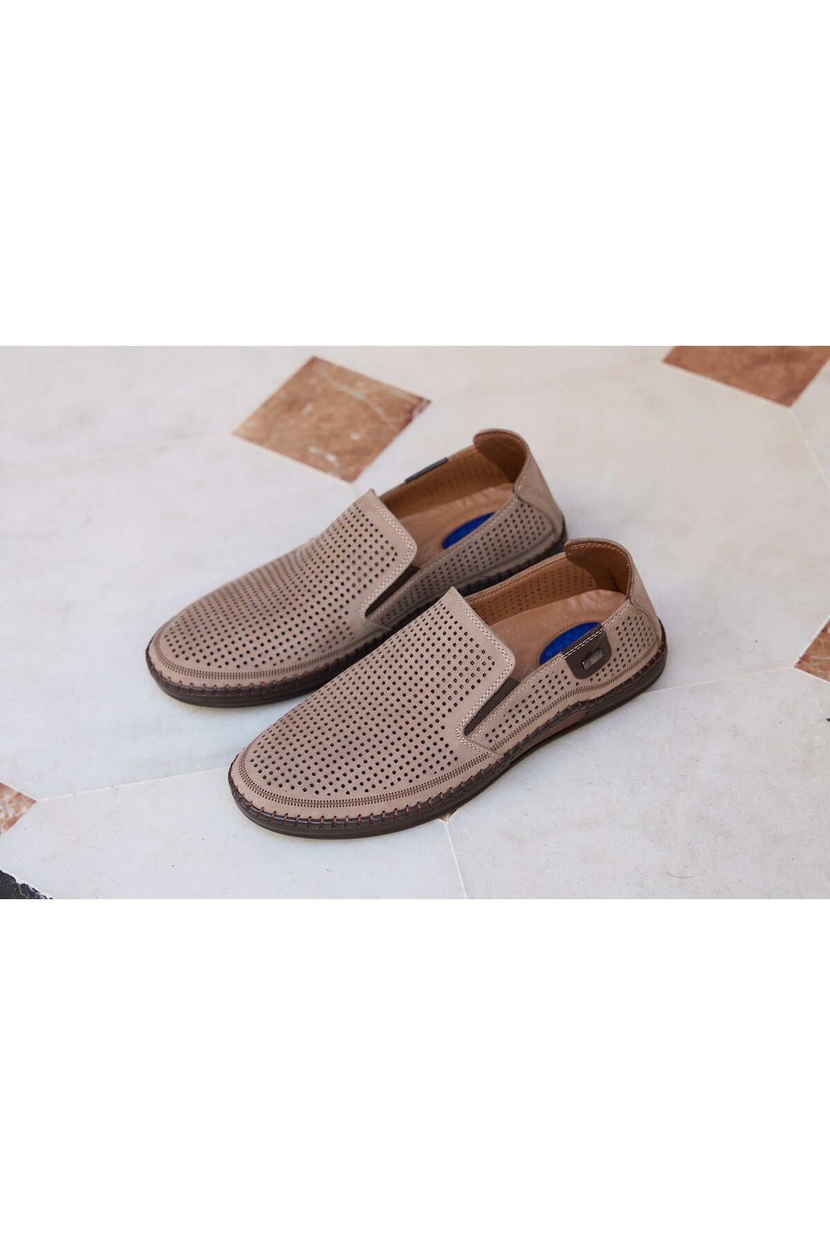 Apex Siyah Deri Delikli Comfort Erkek Ayakkabı