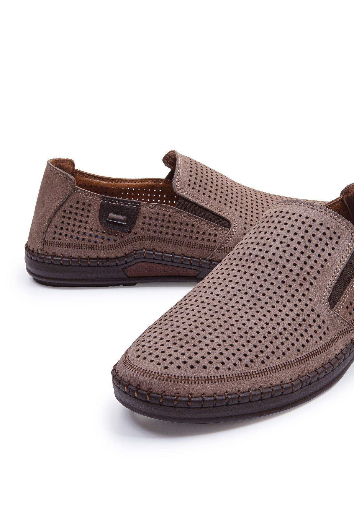 Apex Siyah Deri Delikli Comfort Erkek Ayakkabı