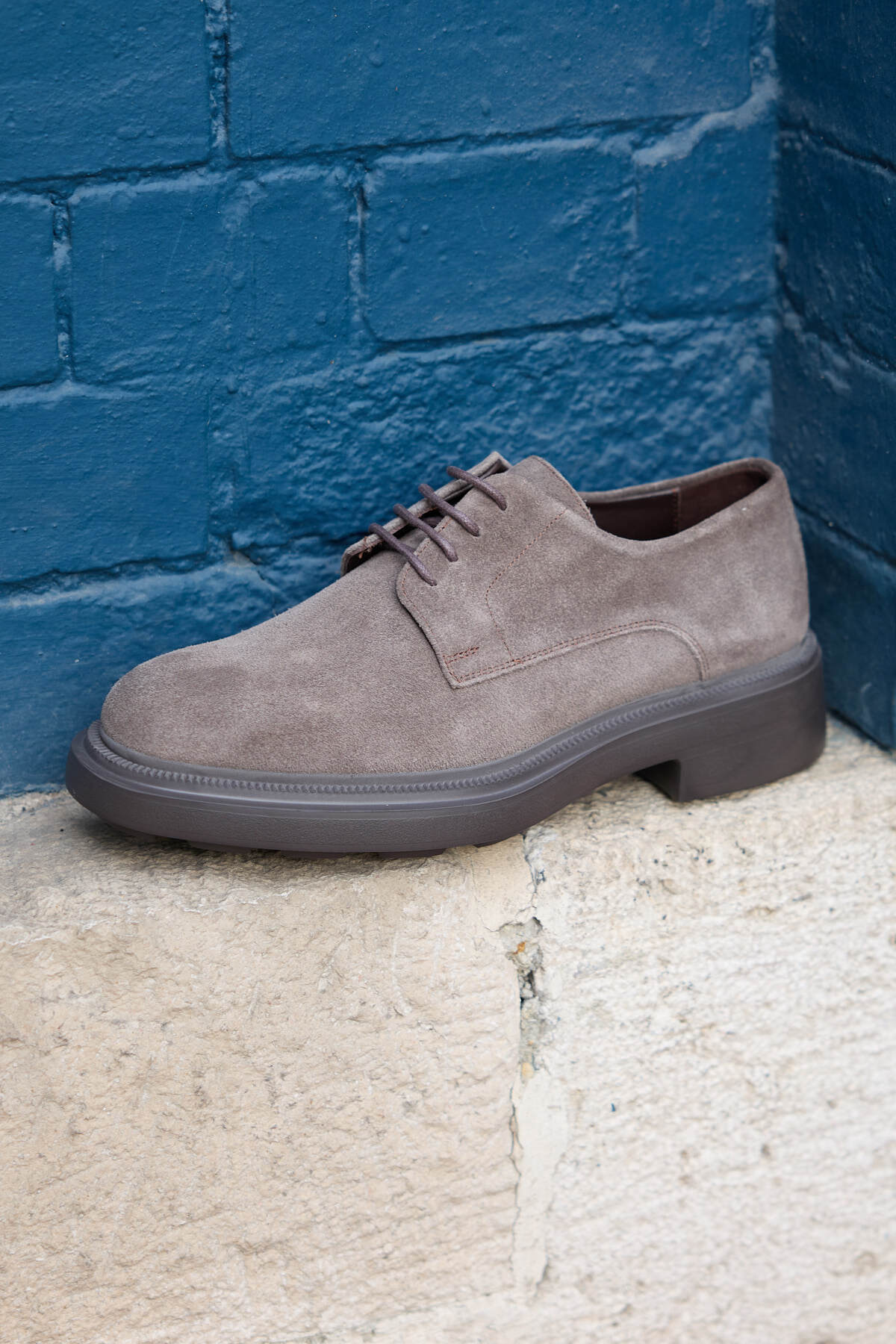 Delfino Süet %100 Hakiki Deri Erkek Klasik Günlük Ayakkabı