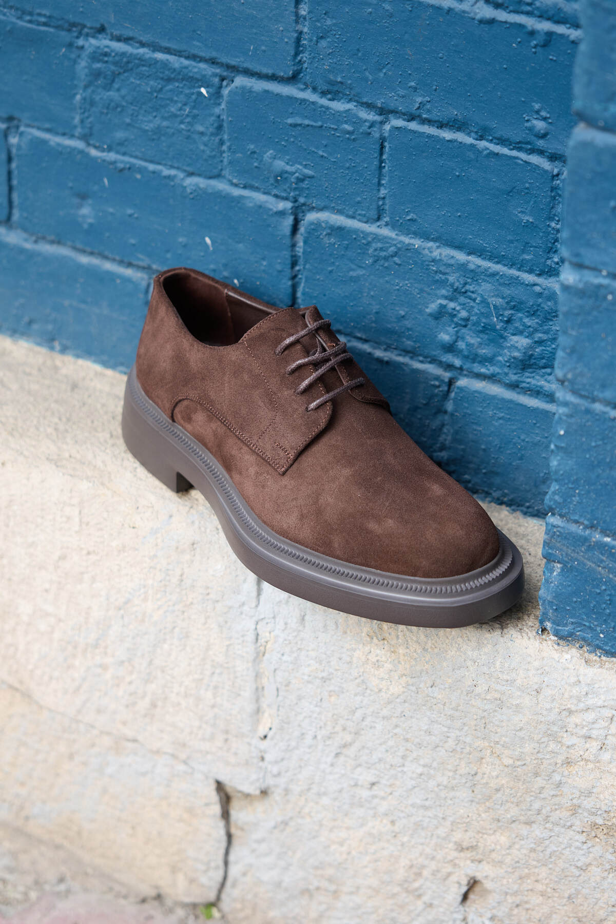 Delfino Süet %100 Hakiki Deri Erkek Klasik Günlük Ayakkabı