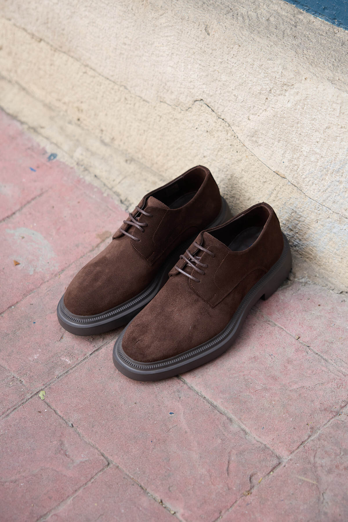 Delfino Süet %100 Hakiki Deri Erkek Klasik Günlük Ayakkabı