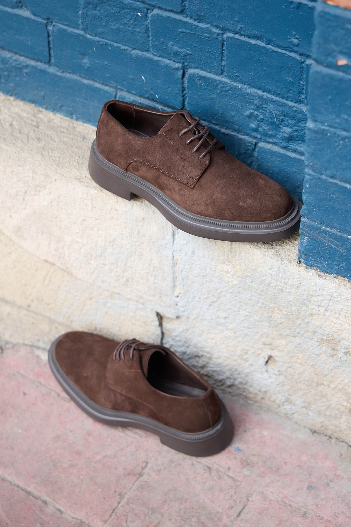 Delfino Süet %100 Hakiki Deri Erkek Klasik Günlük Ayakkabı