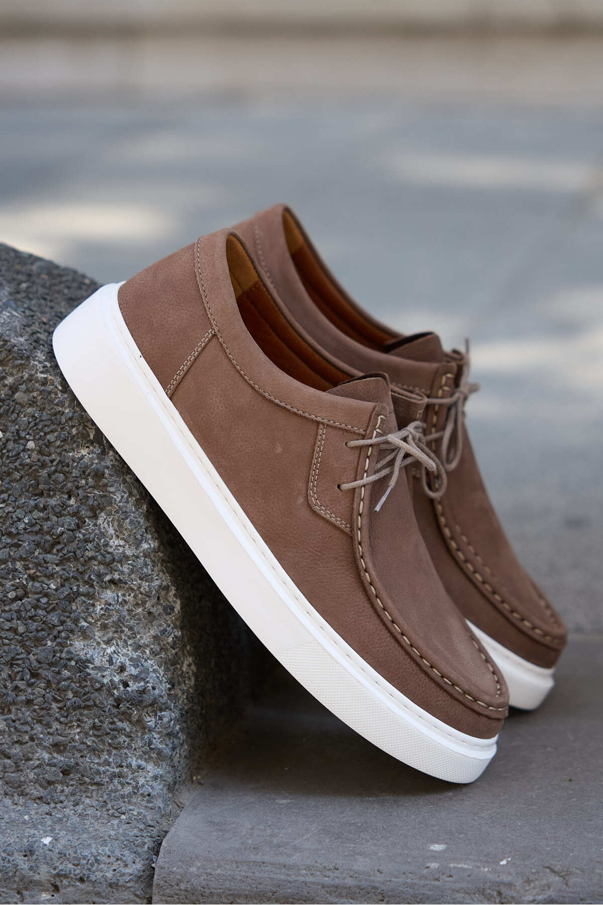 Eagle  Nubuk % 100 Hakiki Deri Erkek Günlük Ayakkabı