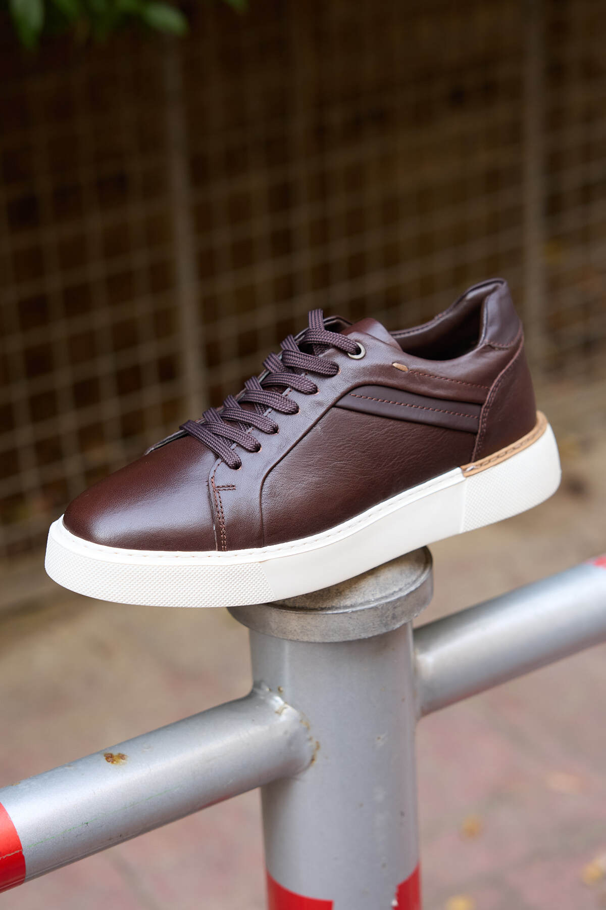 Leno % 100 Hakiki Deri Erkek Spor Günlük Ayakkabı