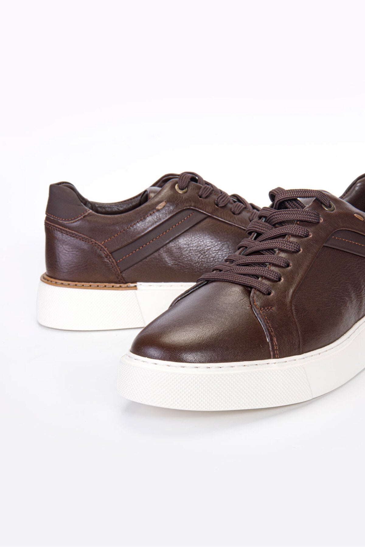 Leno % 100 Hakiki Deri Erkek Spor Günlük Ayakkabı