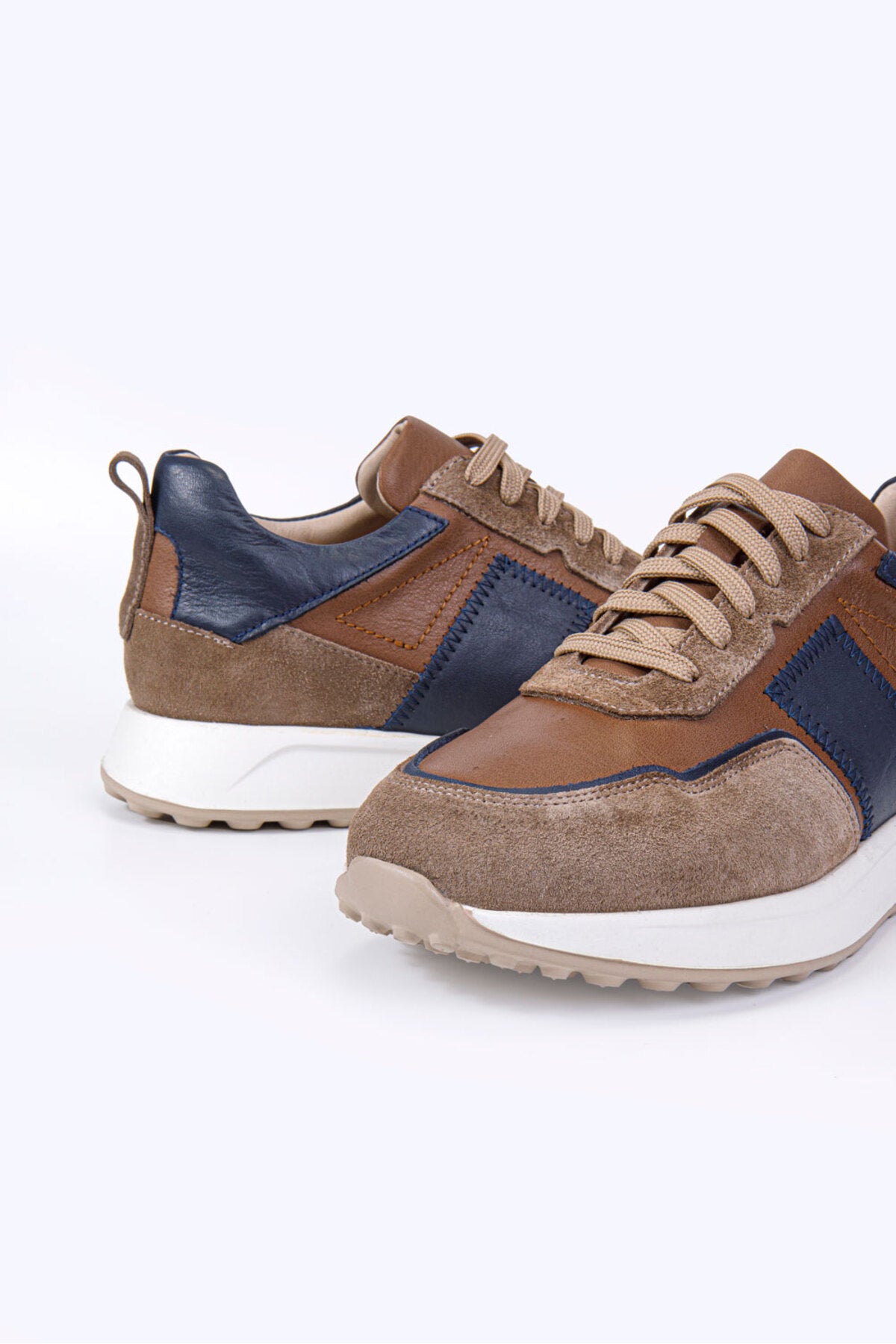 Marvello %100 Hakiki Deri Erkek Sneaker Ayakkabı