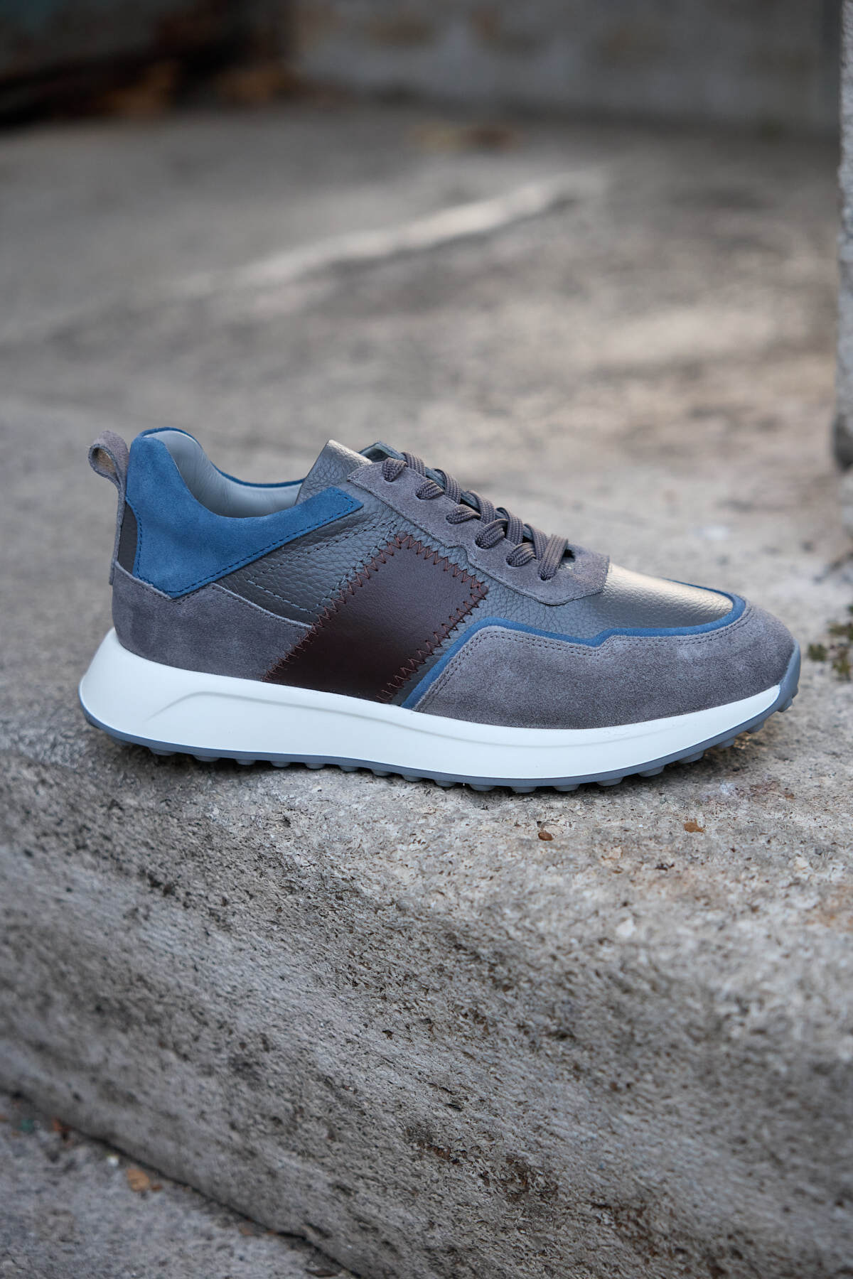 Marvello %100 Hakiki Deri Erkek Sneaker Ayakkabı