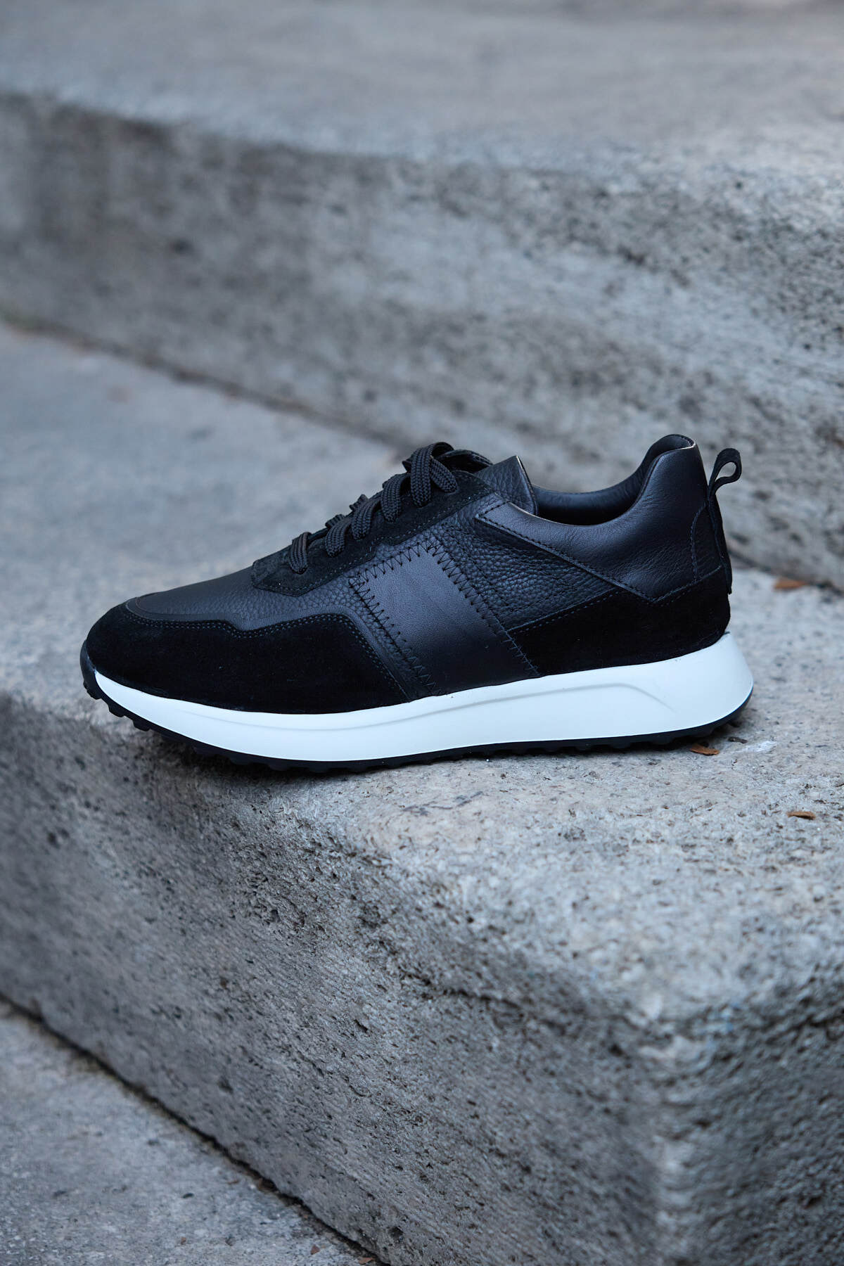 Marvello %100 Hakiki Deri Erkek Sneaker Ayakkabı