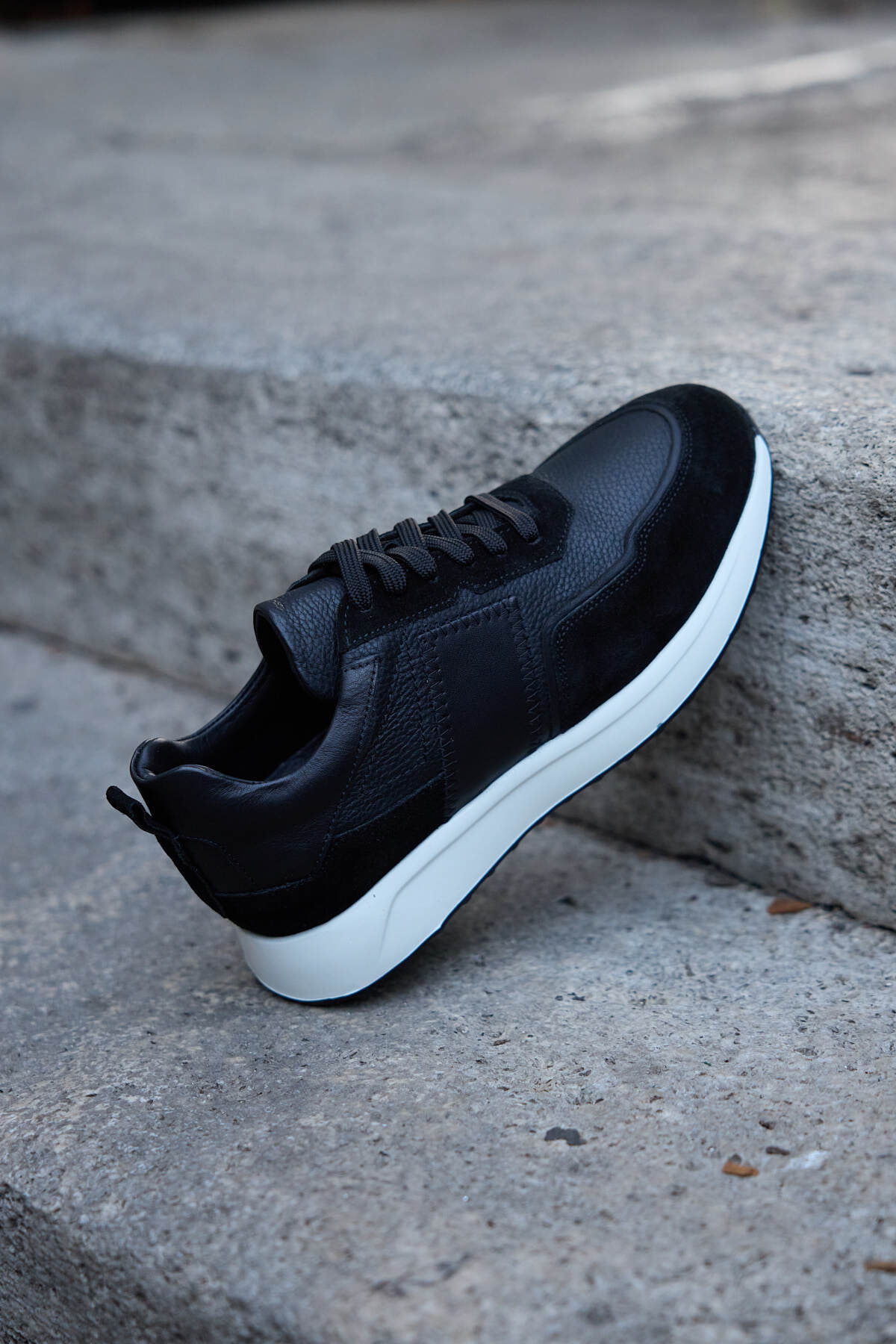 Marvello %100 Hakiki Deri Erkek Sneaker Ayakkabı