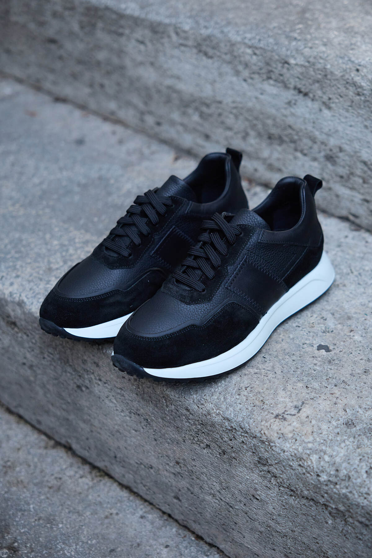 Marvello %100 Hakiki Deri Erkek Sneaker Ayakkabı