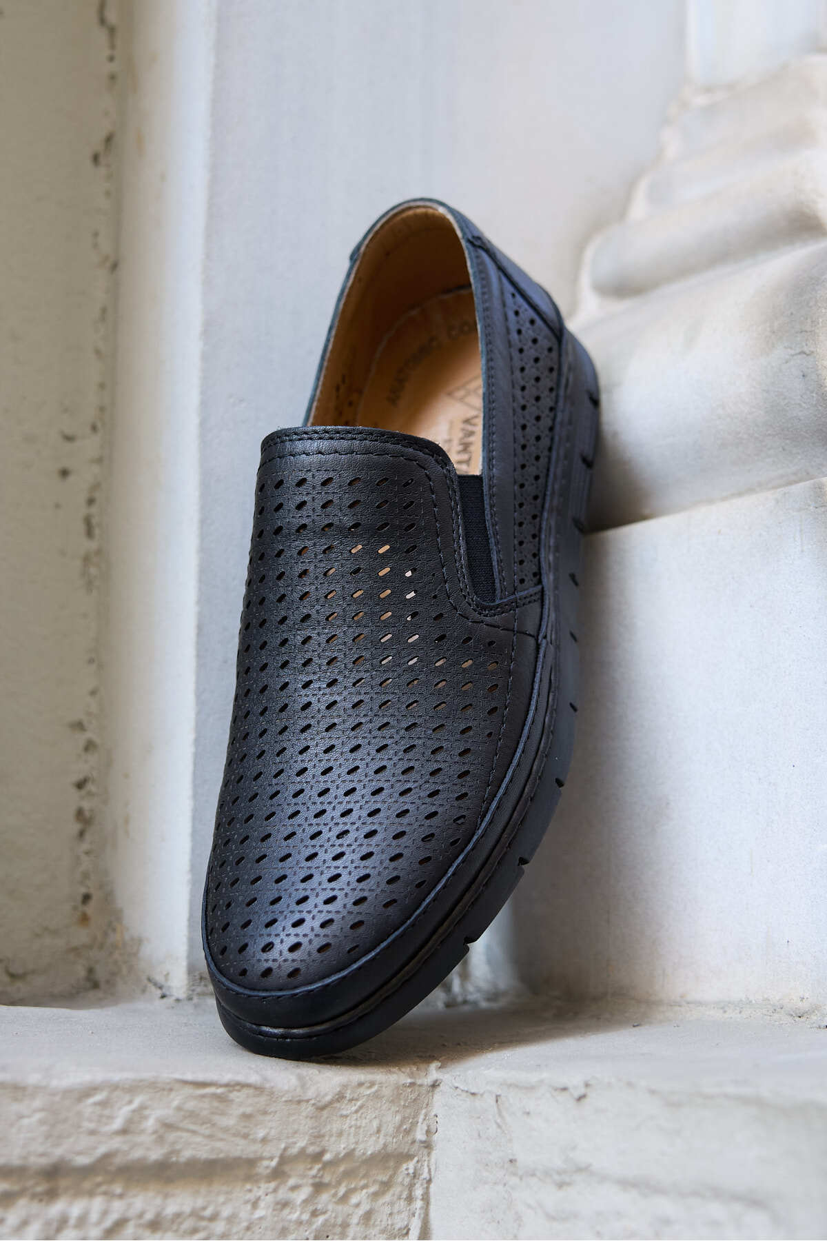 Massa Hakiki Deri Delikli Comfort Erkek Ayakkabı