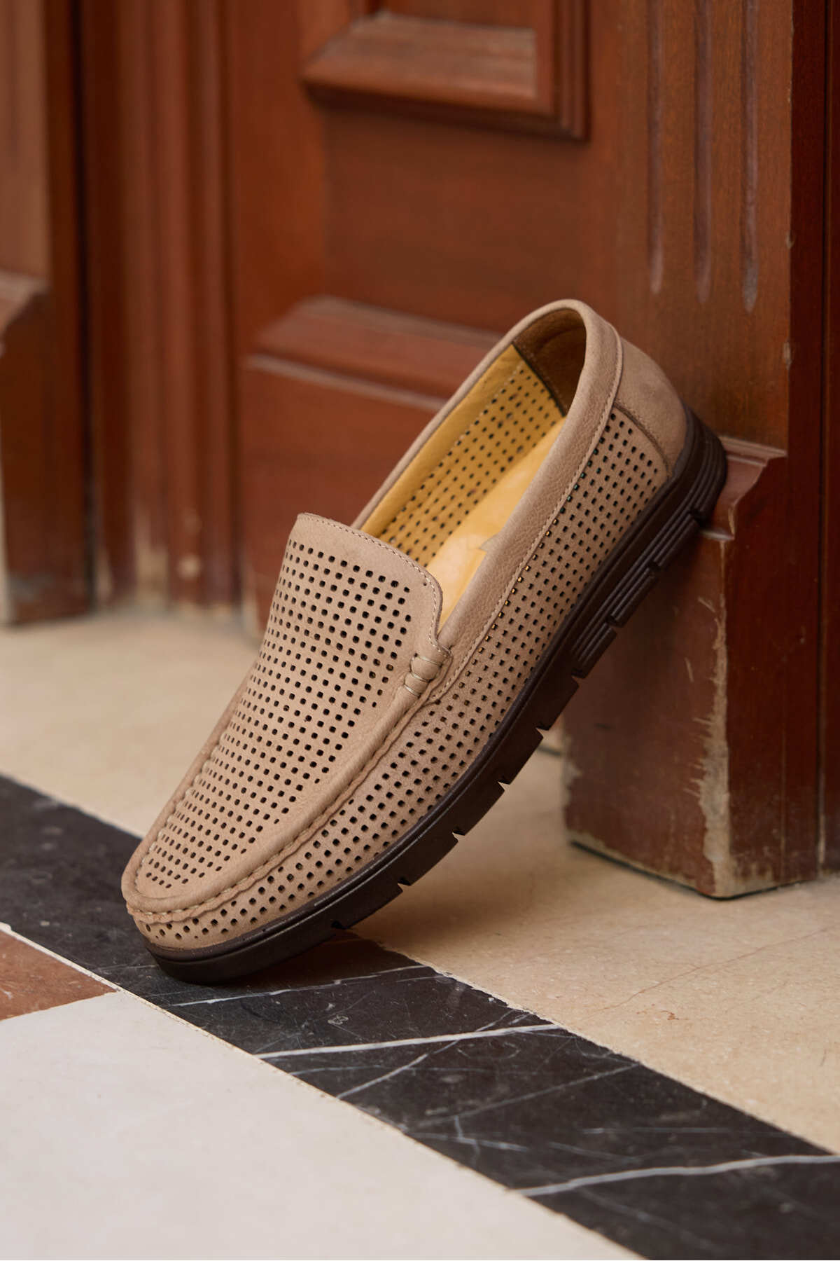 Quest Nubuk Hakiki Deri Erkek Comfort Ayakkabı