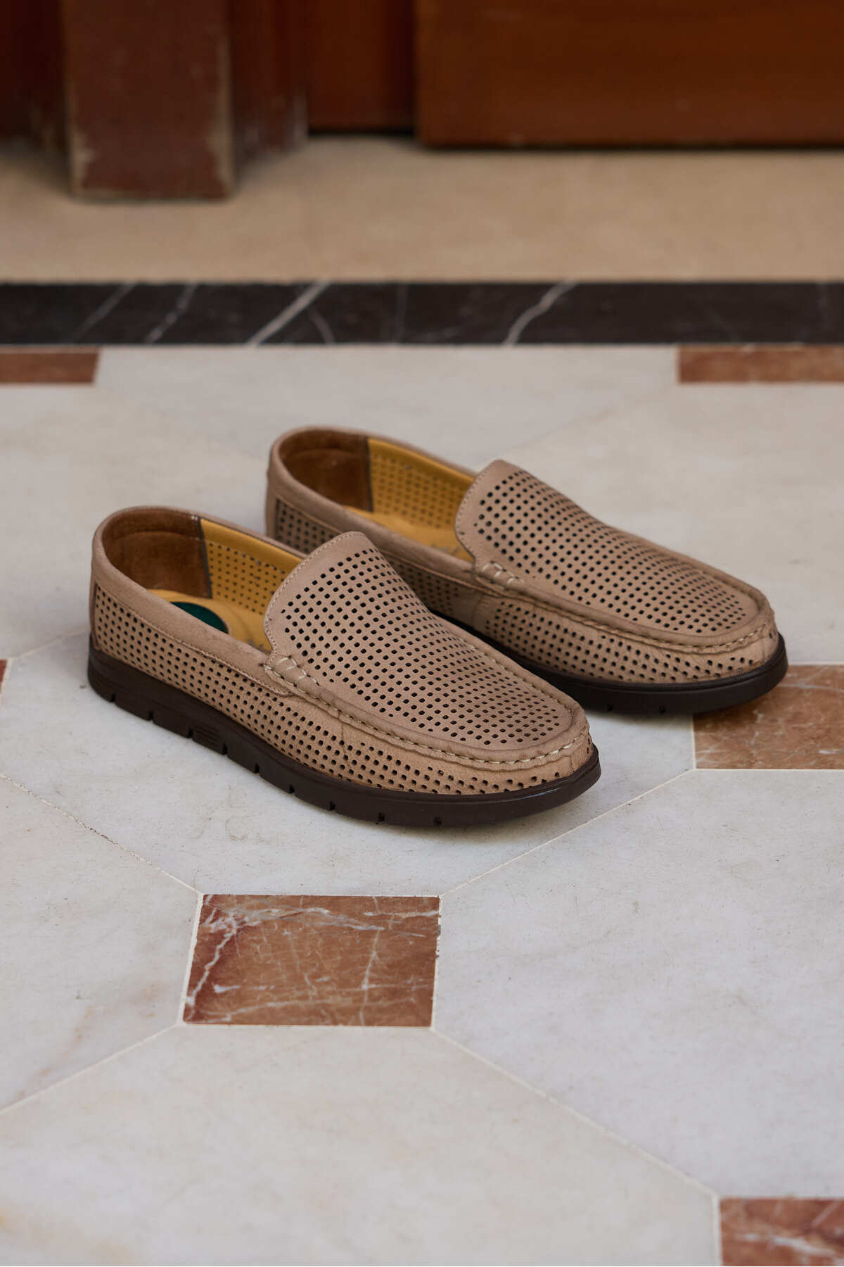 Quest Nubuk Hakiki Deri Erkek Comfort Ayakkabı