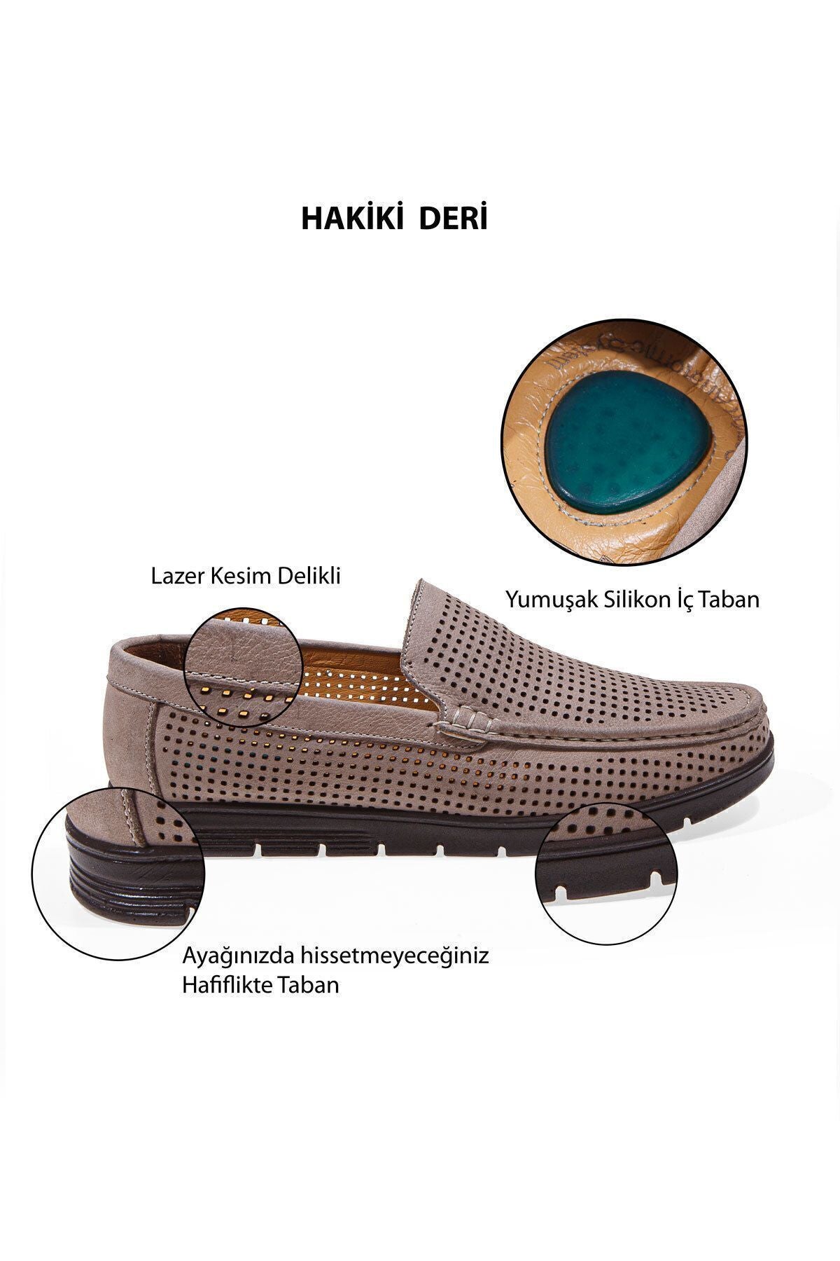 Quest Nubuk Hakiki Deri Erkek Comfort Ayakkabı