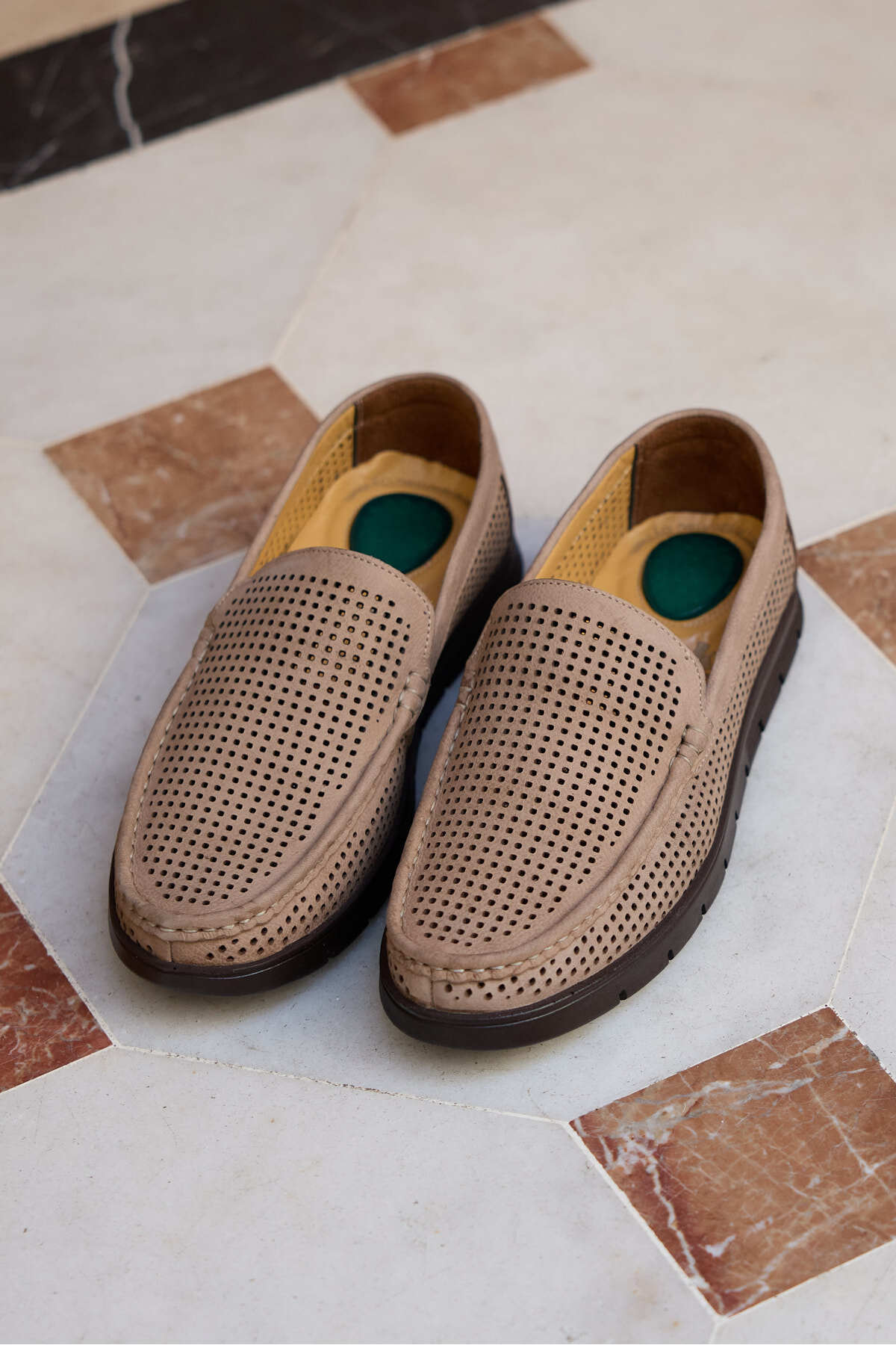 Quest Nubuk Hakiki Deri Erkek Comfort Ayakkabı