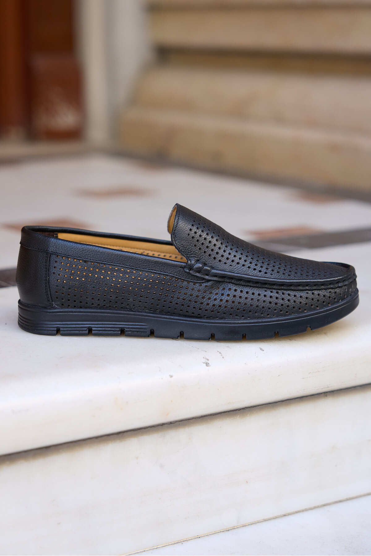 Quest Hakiki Deri Erkek Comfort Ayakkabı