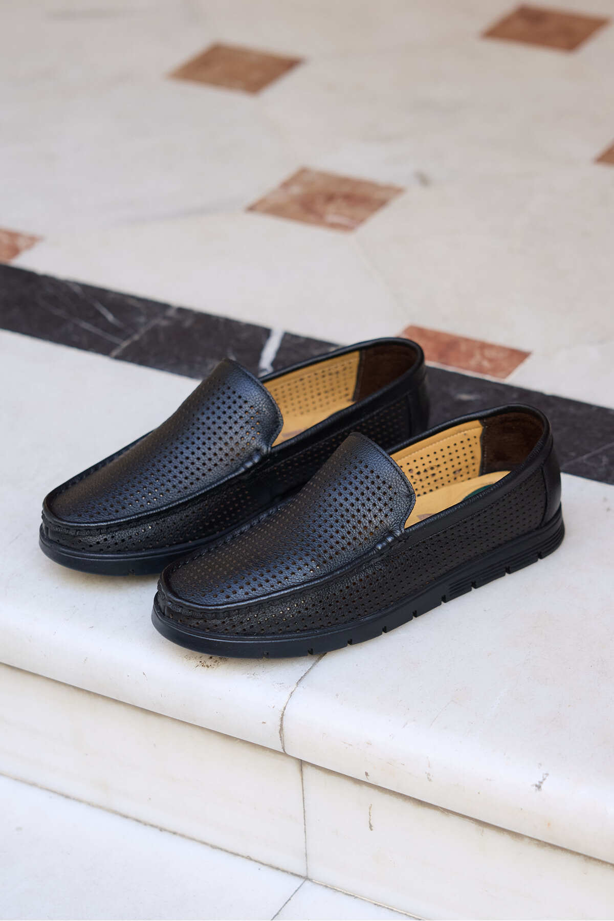 Quest Hakiki Deri Erkek Comfort Ayakkabı