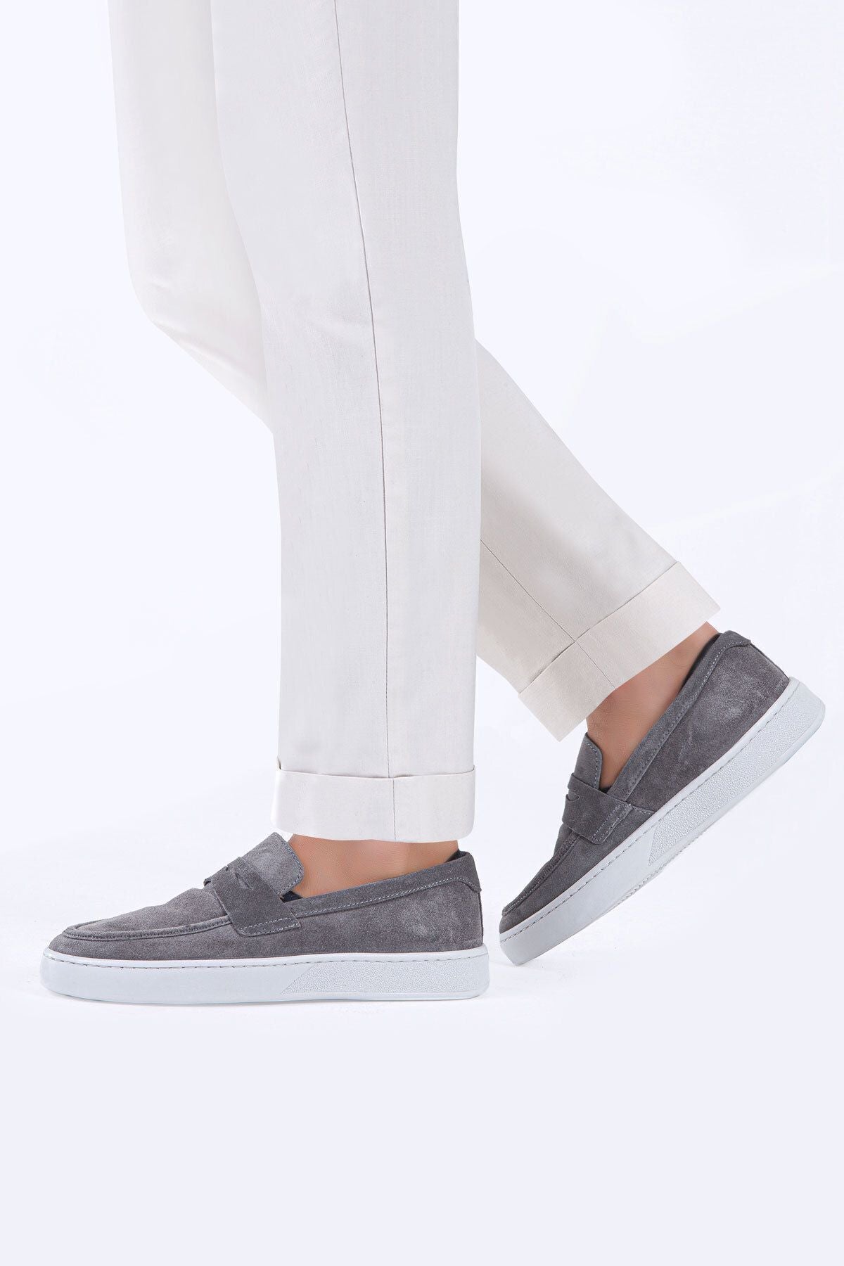 Ravenna Süet Deri Erkek Loafer Ayakkabı