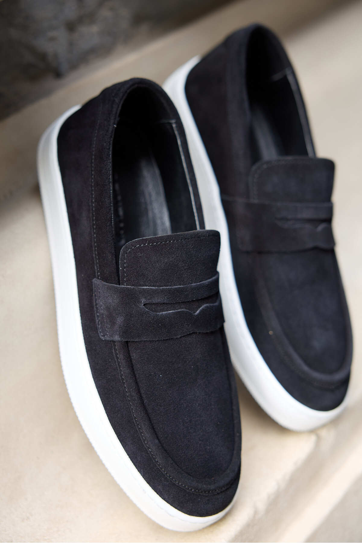 Ravenna Süet Deri Erkek Loafer Ayakkabı