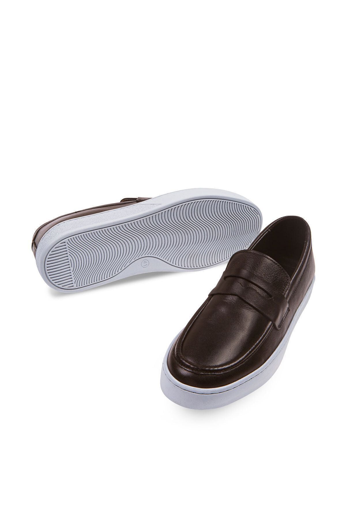 Ravenna %100 Hakiki Deri Erkek Loafer Ayakkabı, Günlük Casual Ayakkabı