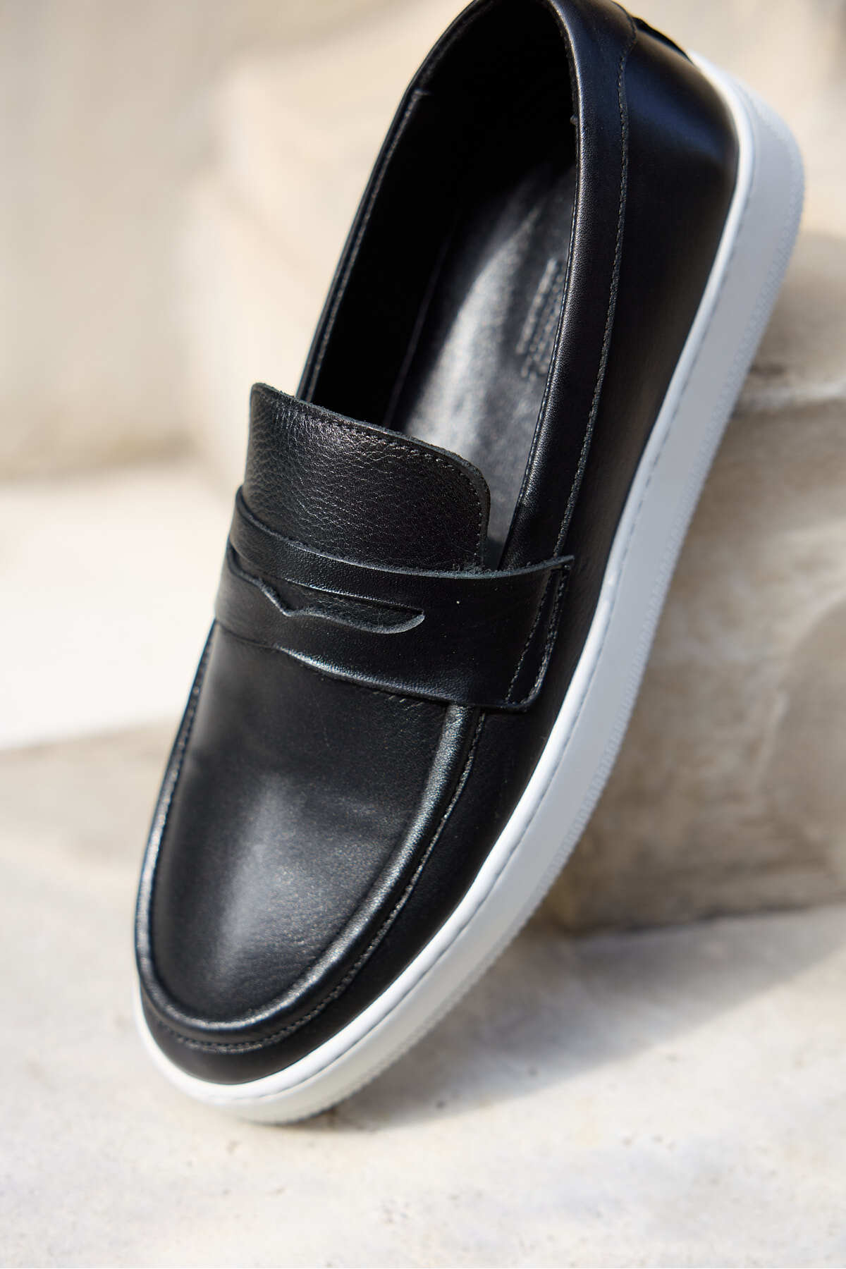 Ravenna %100 Hakiki Deri Erkek Loafer Ayakkabı, Günlük Casual Ayakkabı