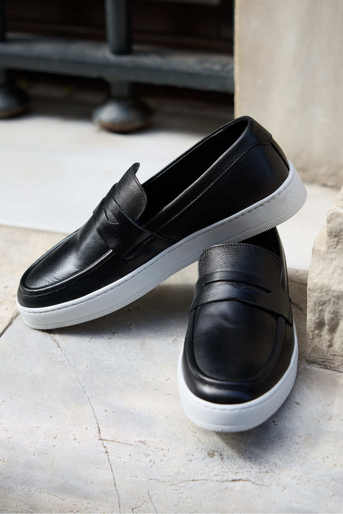 Ravenna %100 Hakiki Deri Erkek Loafer Ayakkabı, Günlük Casual Ayakkabı