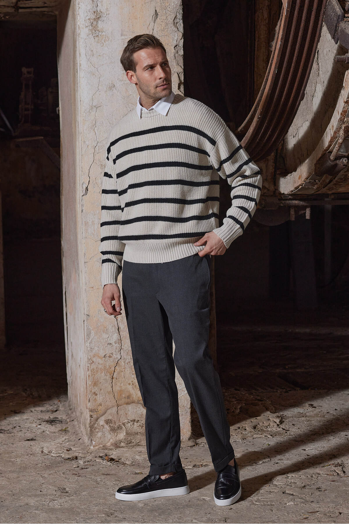 Ravenna %100 Hakiki Deri Erkek Loafer Ayakkabı, Günlük Casual Ayakkabı