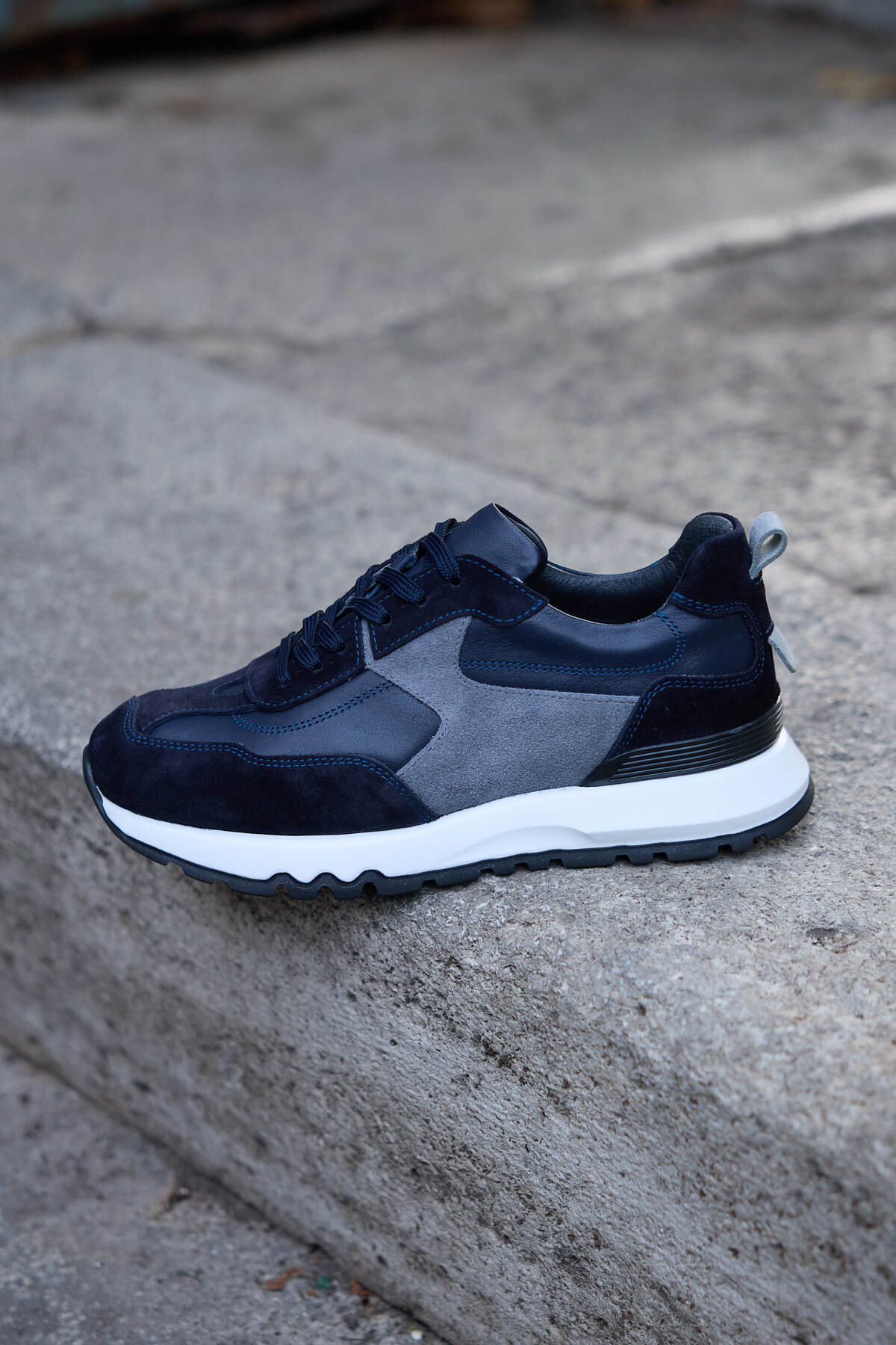 Ravio % 100 Hakiki Deri Erkek Spor Günlük Ayakkabı